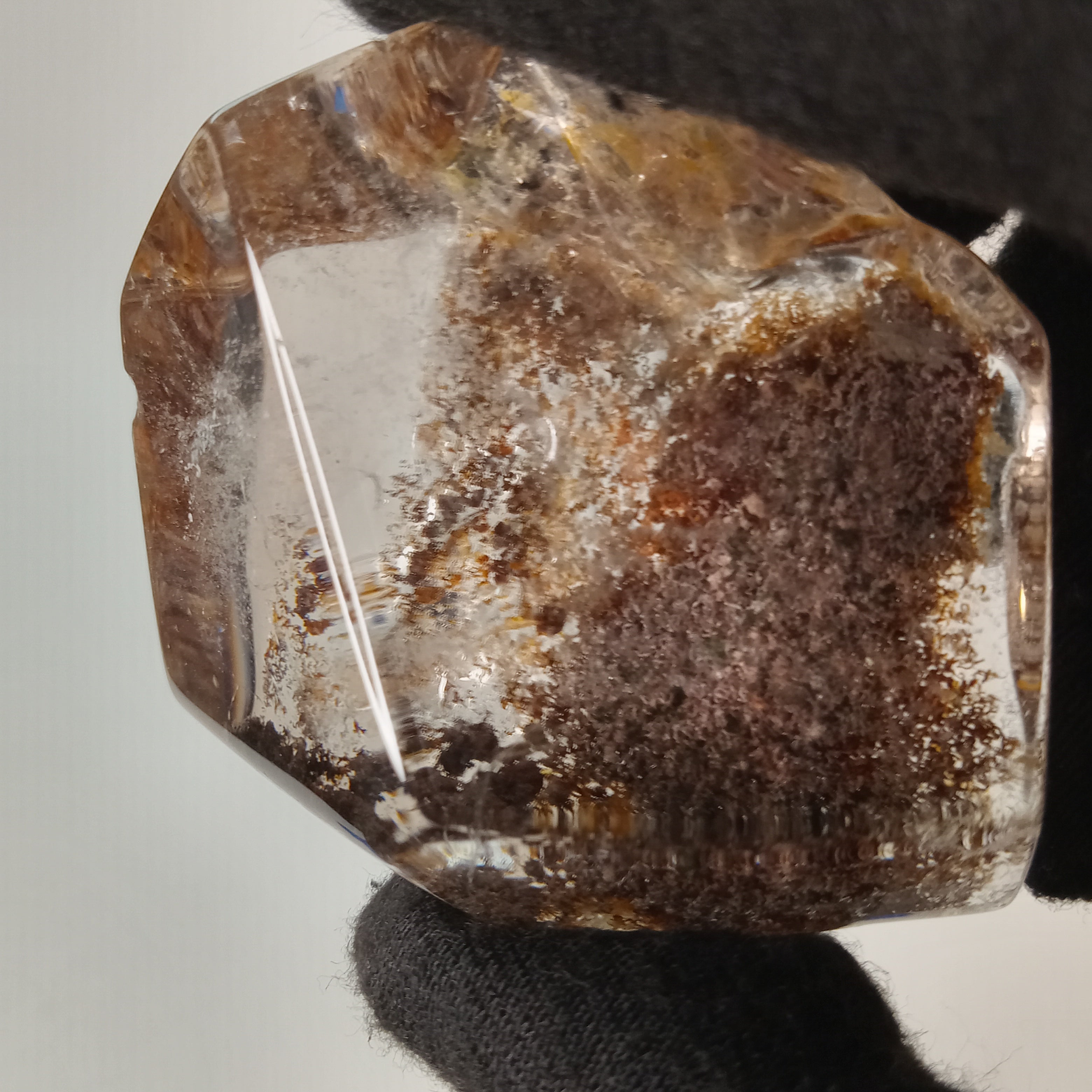 Garden Quartz Free Form with Earthbound Mineral Landscape | GQF-019