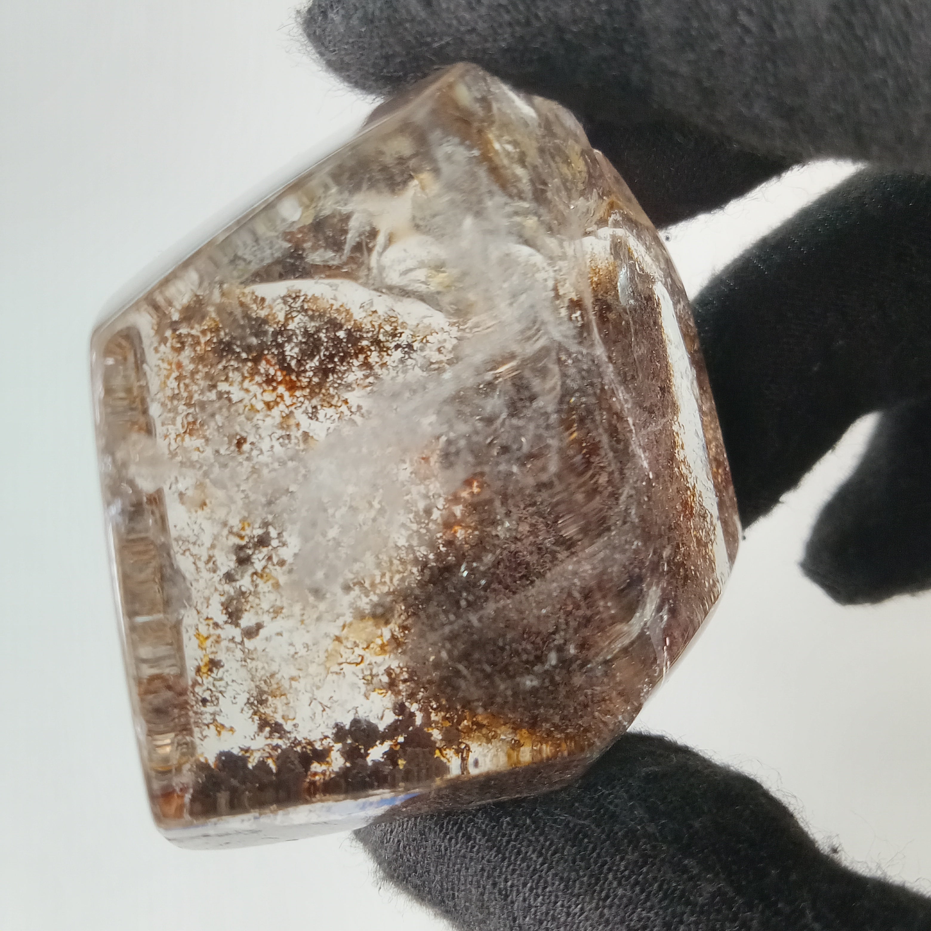 Garden Quartz Free Form with Earthbound Mineral Landscape | GQF-019