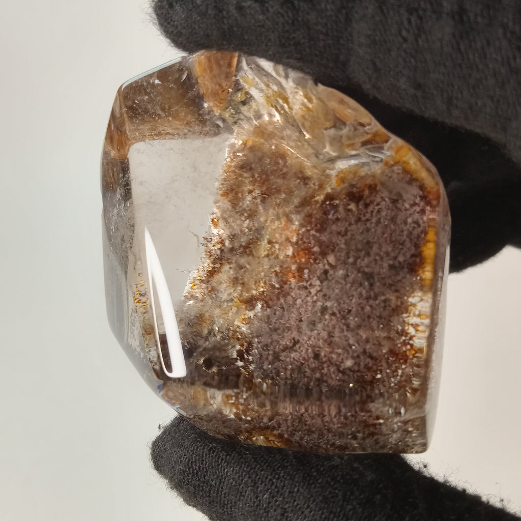 Garden Quartz Free Form with Earthbound Mineral Landscape | GQF-019