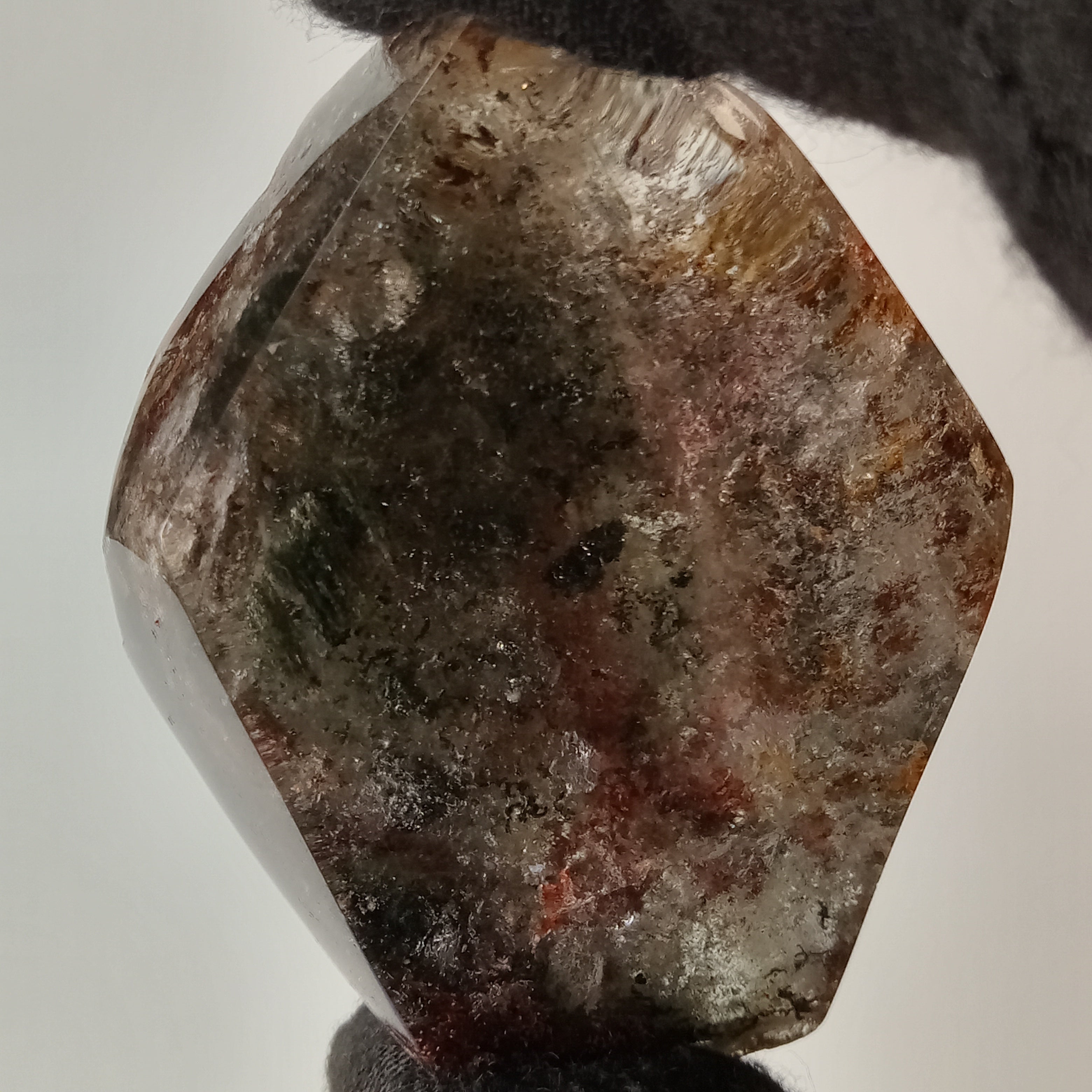 Garden Quartz Free Form with Forest Floor Mineral Inclusions | GQF-020