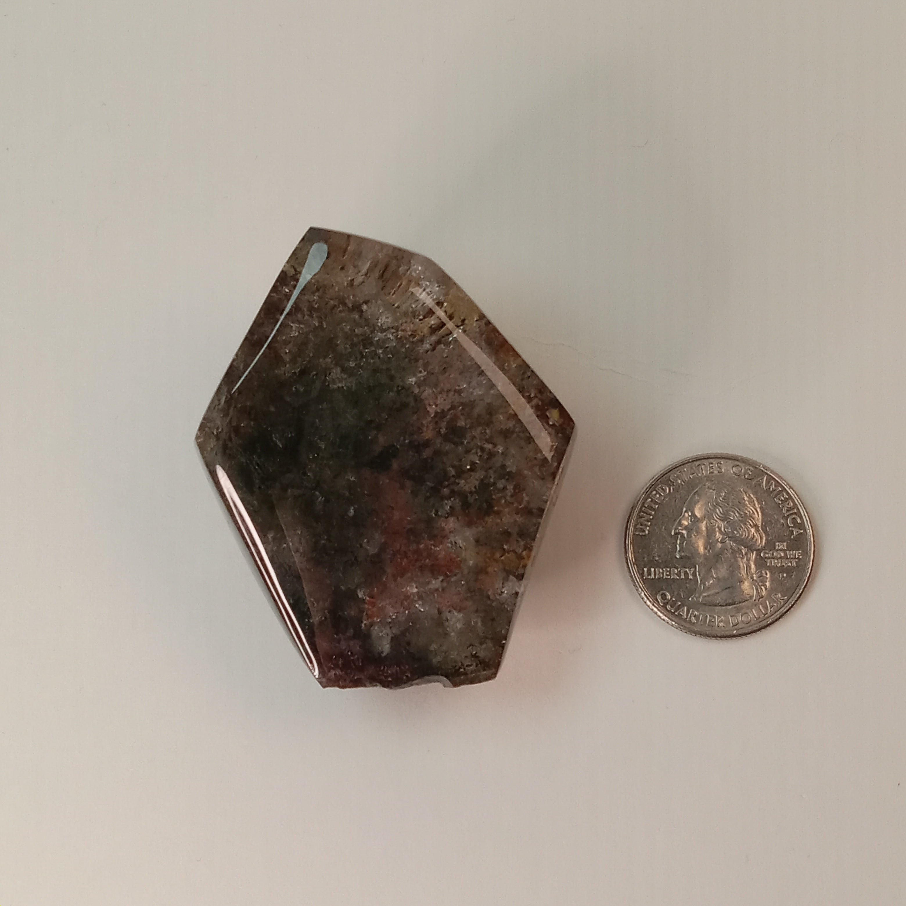 Garden Quartz Free Form with Forest Floor Mineral Inclusions | GQF-020