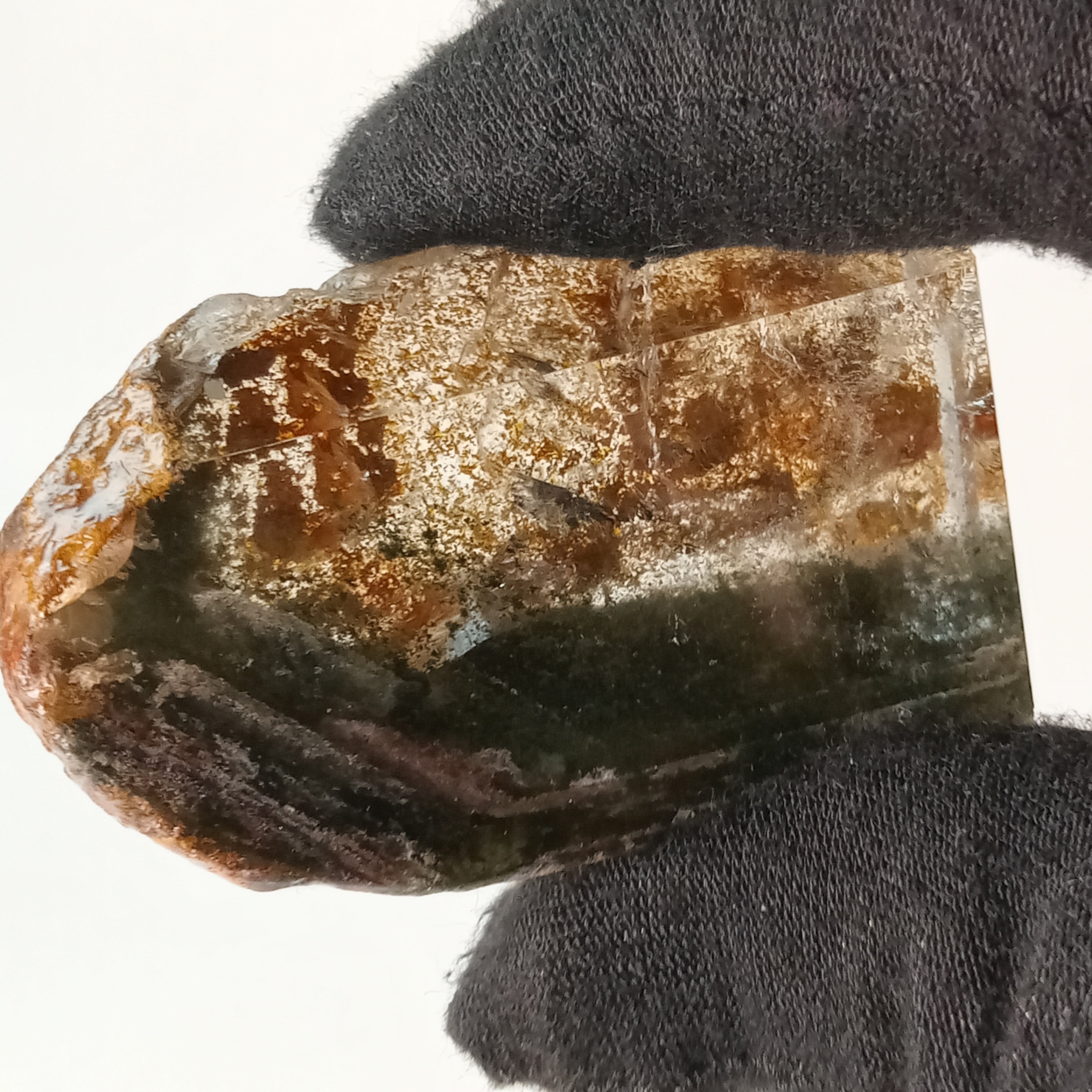 Garden Quartz Free Form with Desert Horizon Banding | GQF-021
