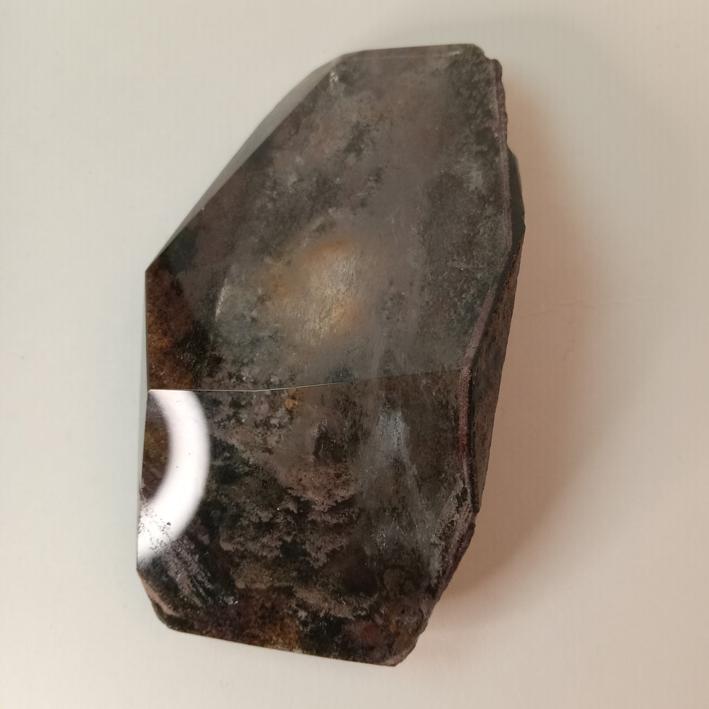 Garden Quartz Free Form with Layered Woodland Landscape | GQF-022