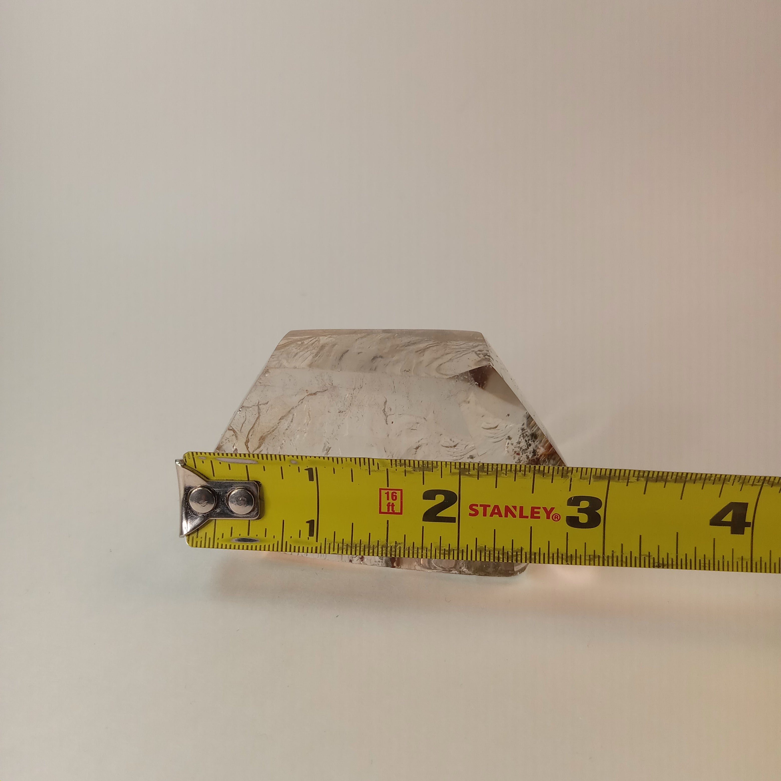 Garden Quartz Free Form with Floating Botanical Inclusion | GQF-023