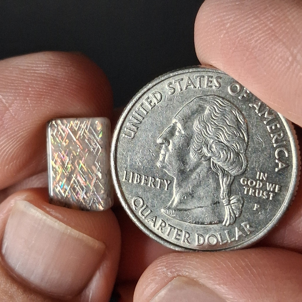 Rainbow Lattice Sunstone Hand-Cut Cabochon | Tanzania | RC014