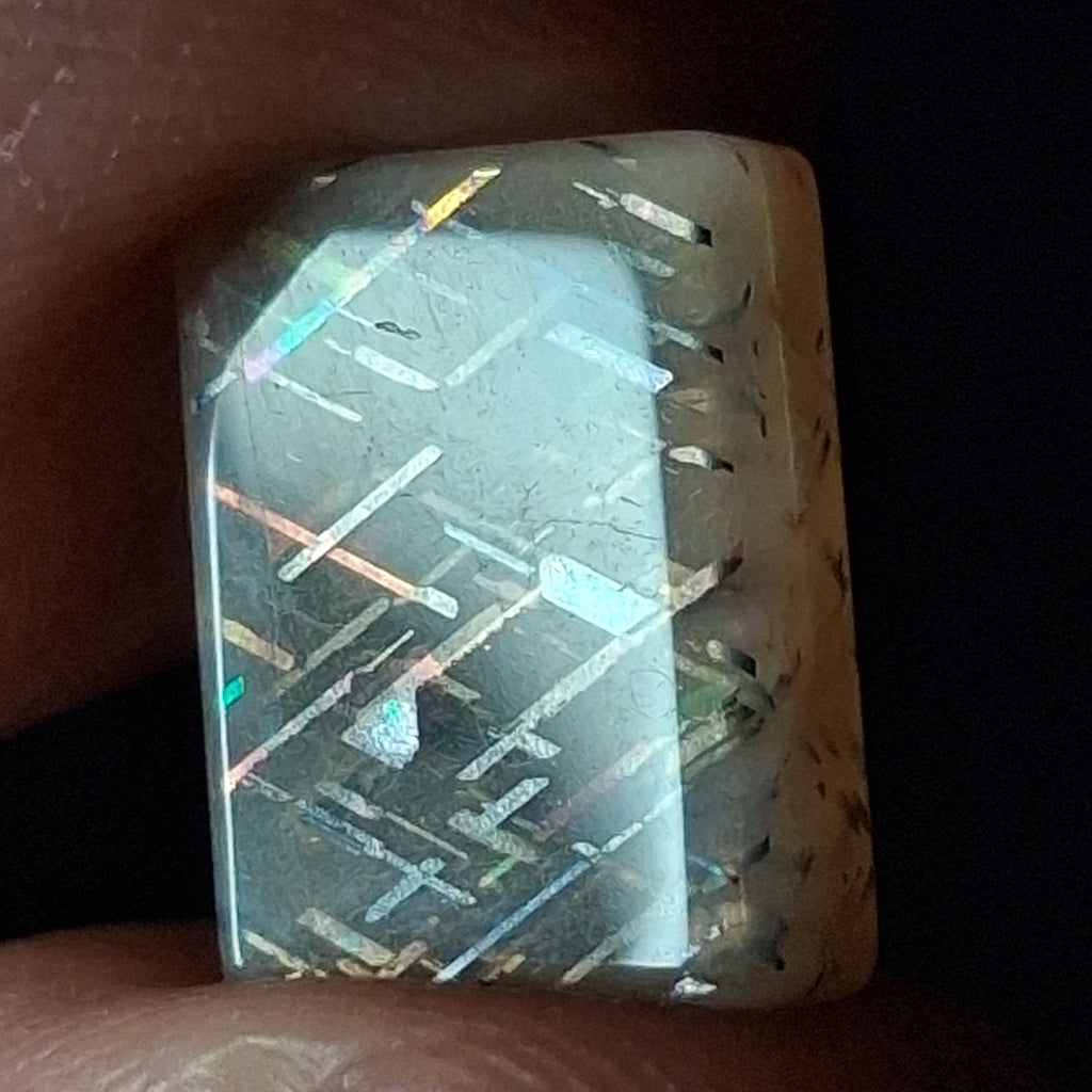 Rainbow Lattice Sunstone Hand-Cut Cabochon | Tanzania | RC025