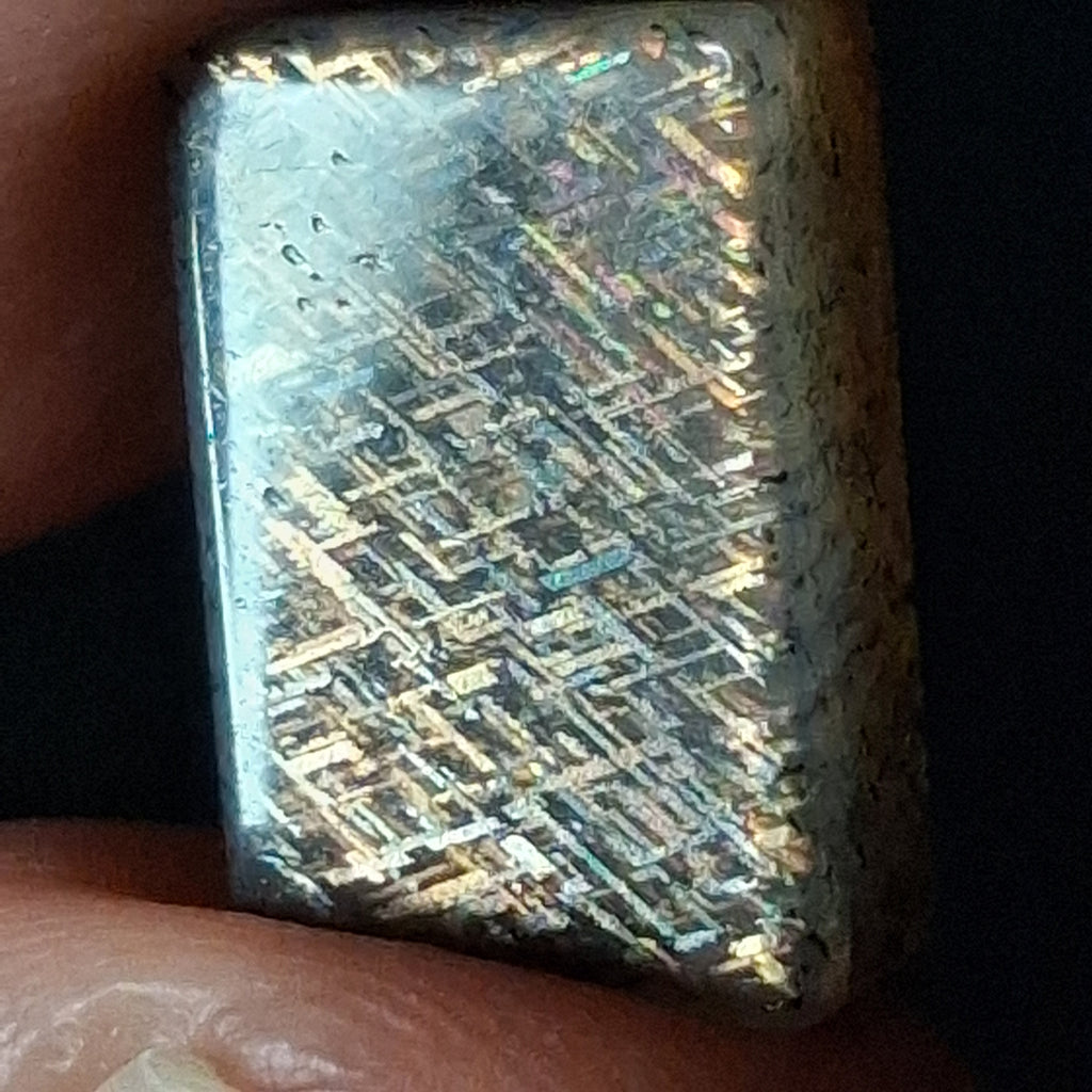 Rainbow Lattice Sunstone Hand-Cut Cabochon | Tanzania | RC027
