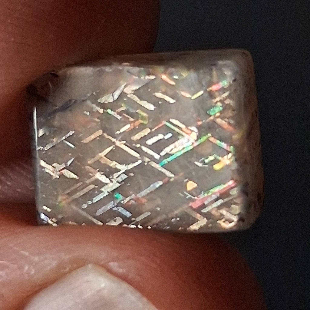 Rainbow Lattice Sunstone Hand-Cut Cabochon | Tanzania | RC031