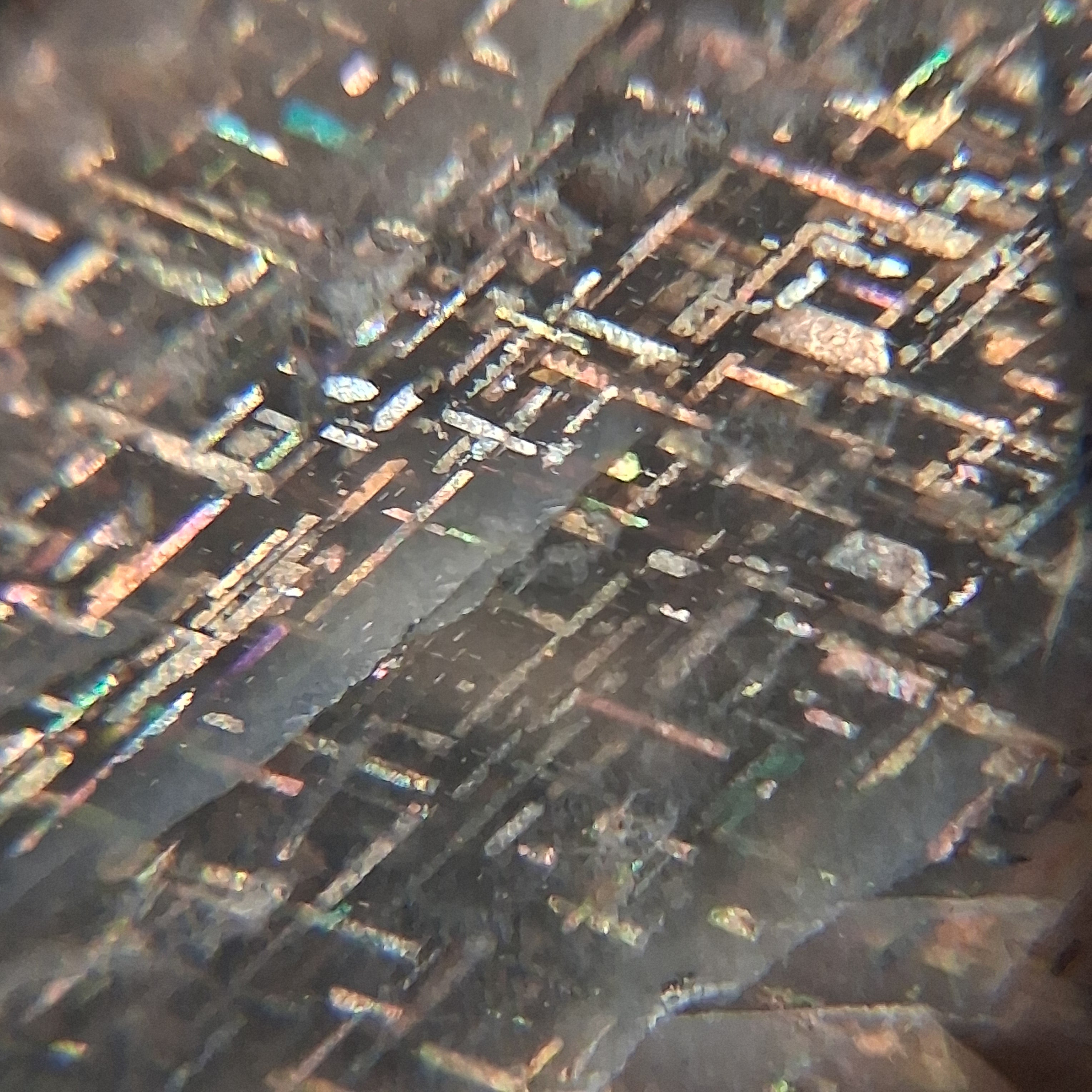Rainbow Lattice Sunstone Polished Specimen | RS-004 | 26g | Tanzania