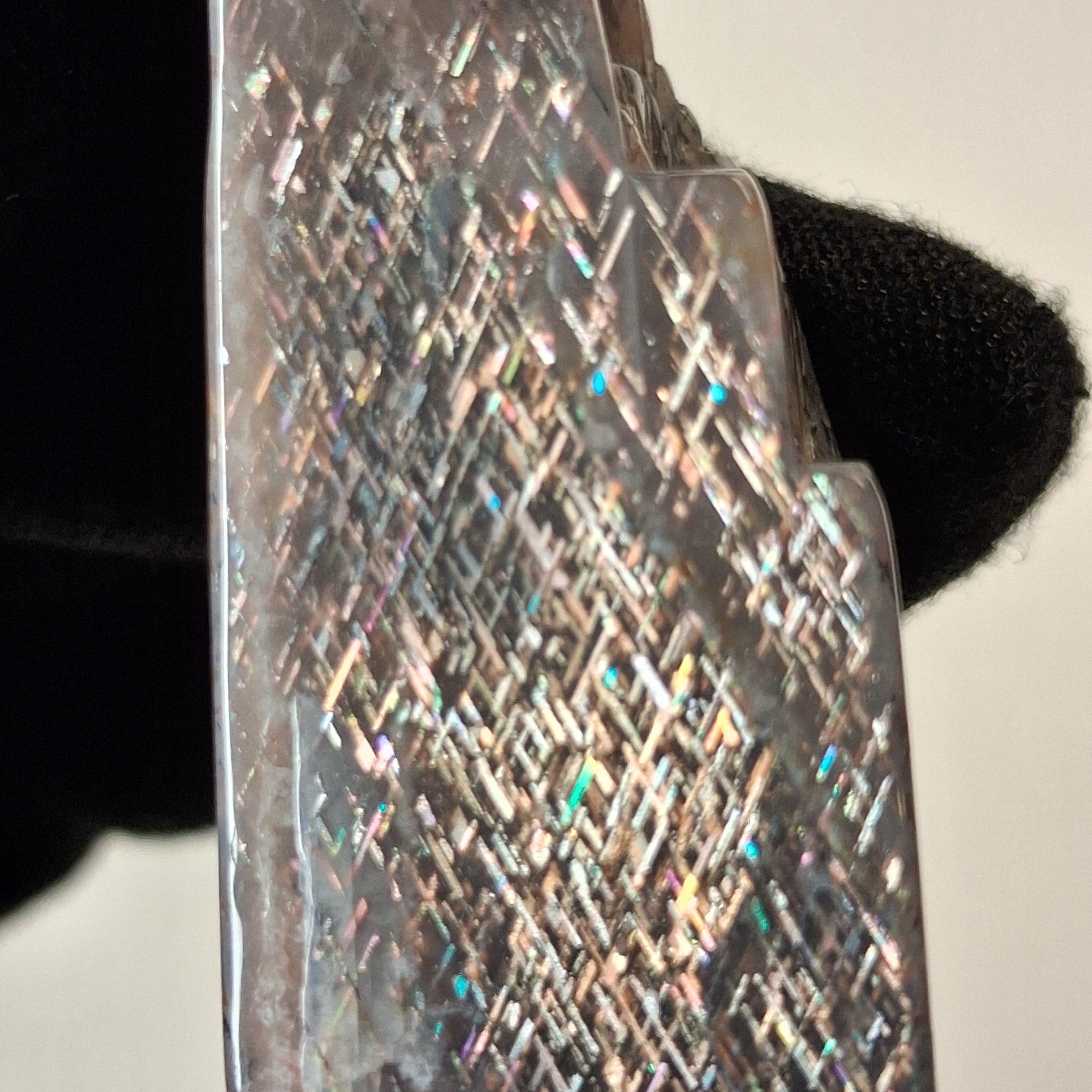 Rainbow Lattice Sunstone Polished Specimen | RS-006 | 20g | Tanzania