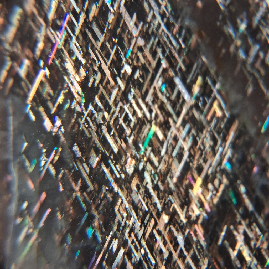 Rainbow Lattice Sunstone Polished Specimen | RS-006 | 20g | Tanzania