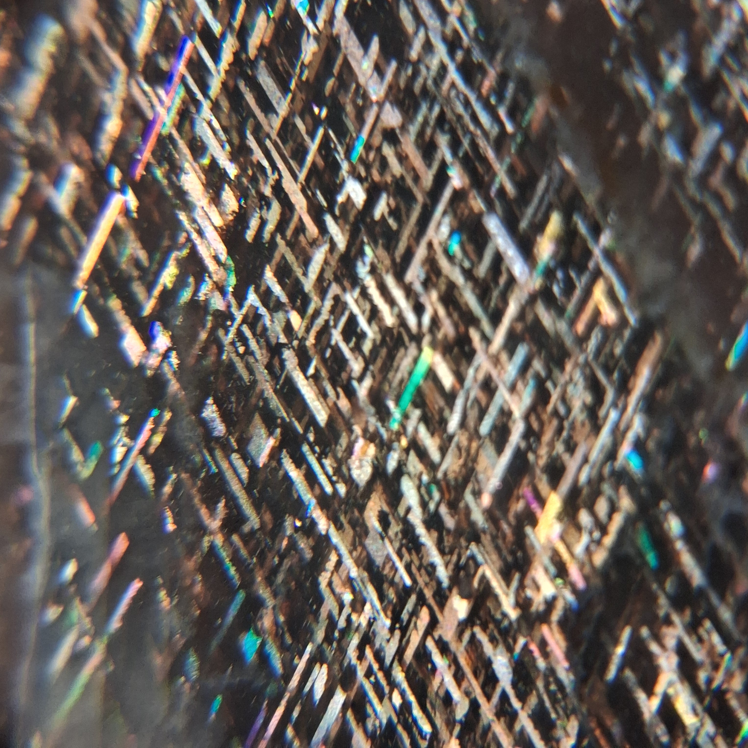 Rainbow Lattice Sunstone Polished Specimen | RS-006 | 20g | Tanzania
