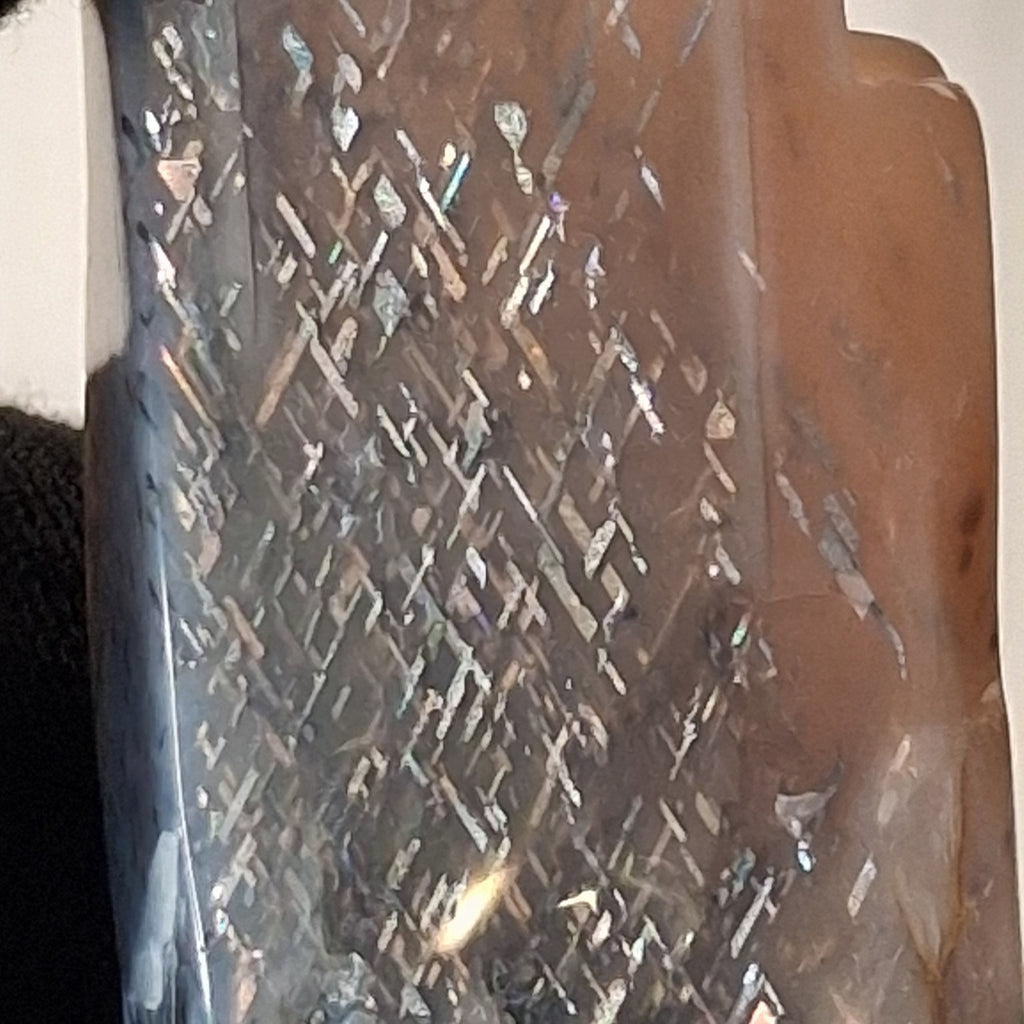 Rainbow Lattice Sunstone Polished Specimen | RS-007 | 21g | Tanzania