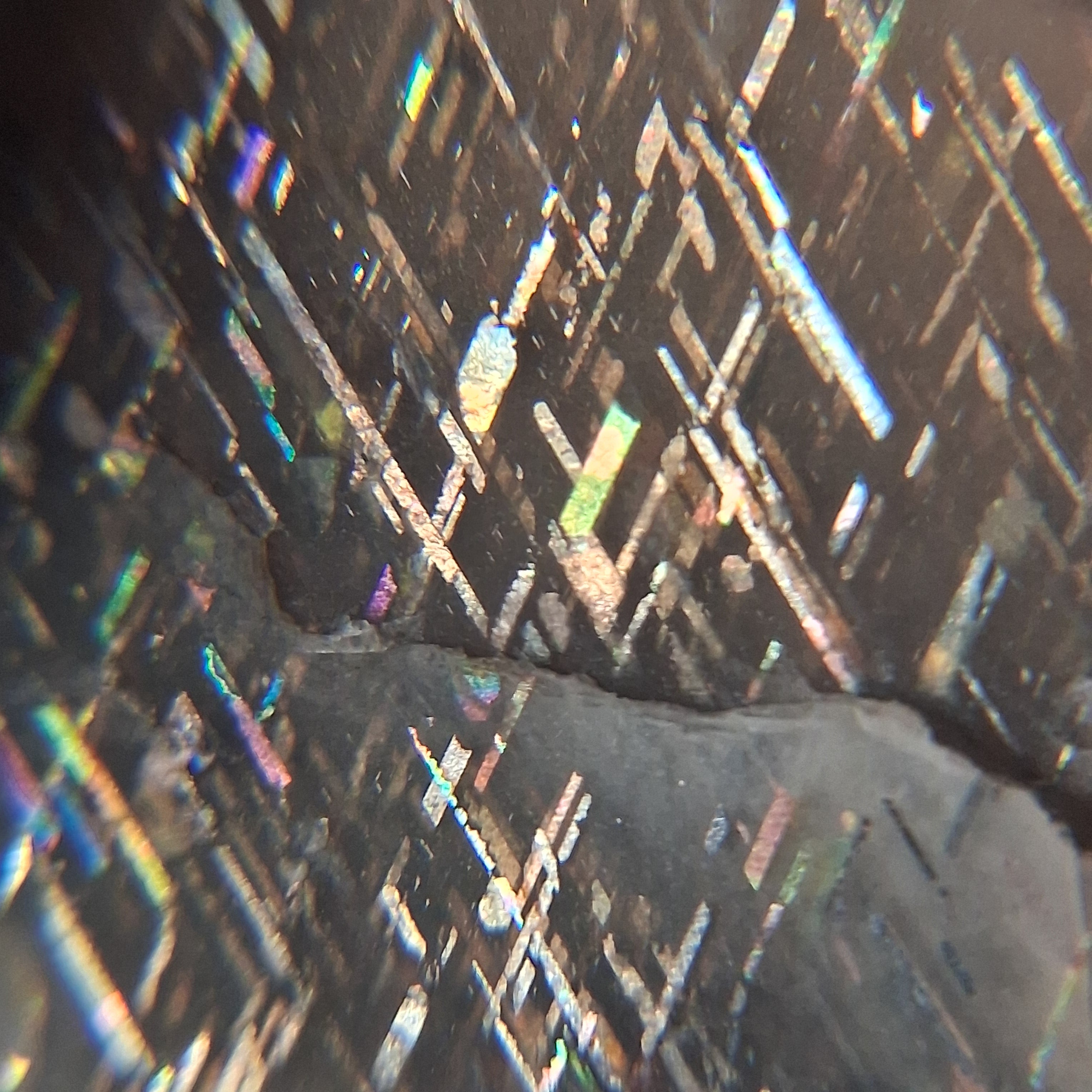 Rainbow Lattice Sunstone Polished Specimen | RS-009 | 10g | Tanzania