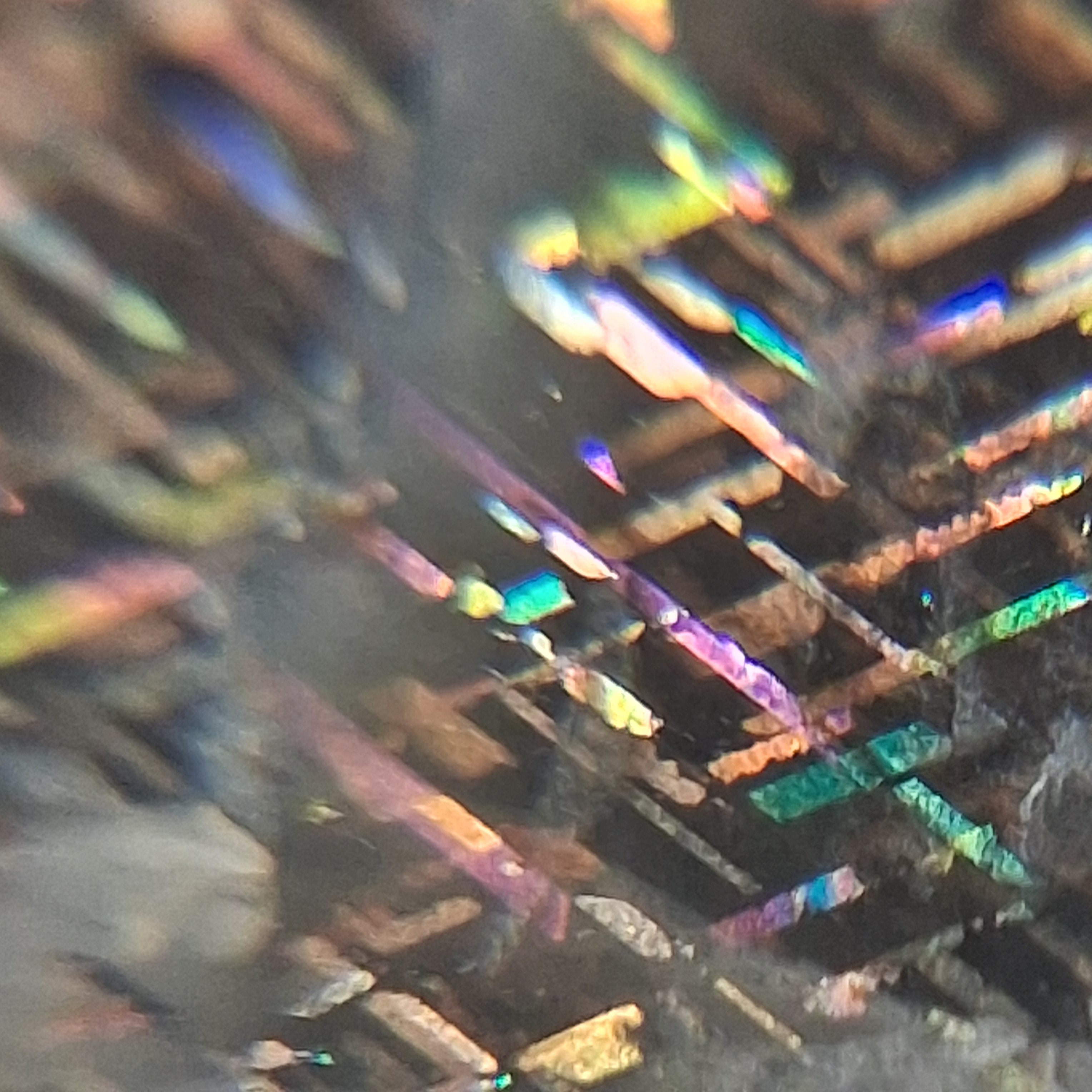 Rainbow Lattice Sunstone Polished Specimen | RS-010 | 10g | Tanzania