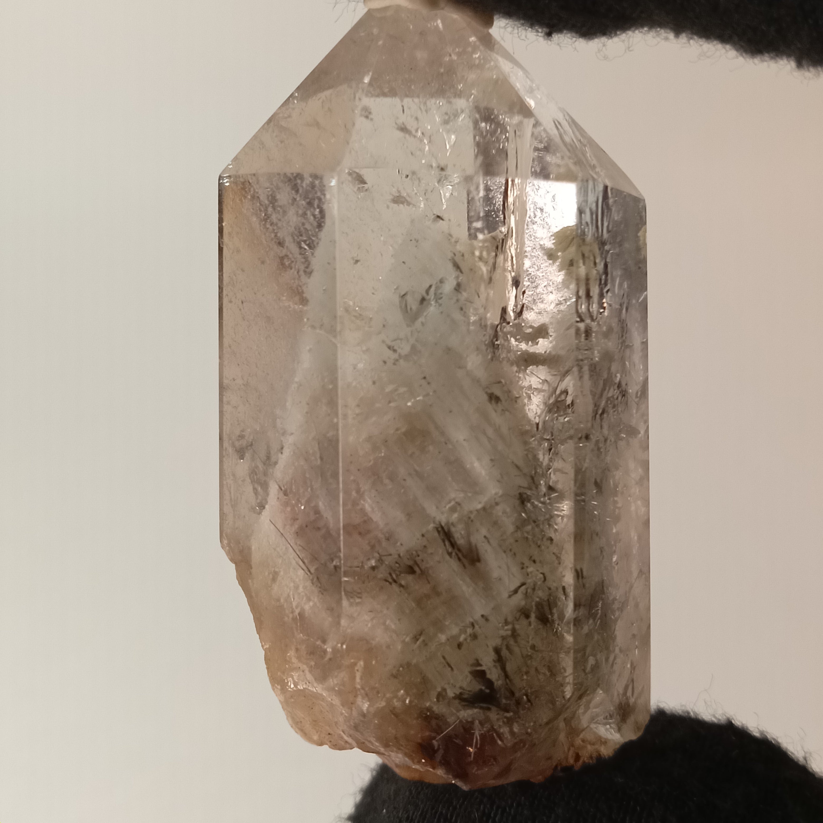 Thousand Layer Garden Quartz Polished Free Form with Transparent Layered Landscape Inclusions