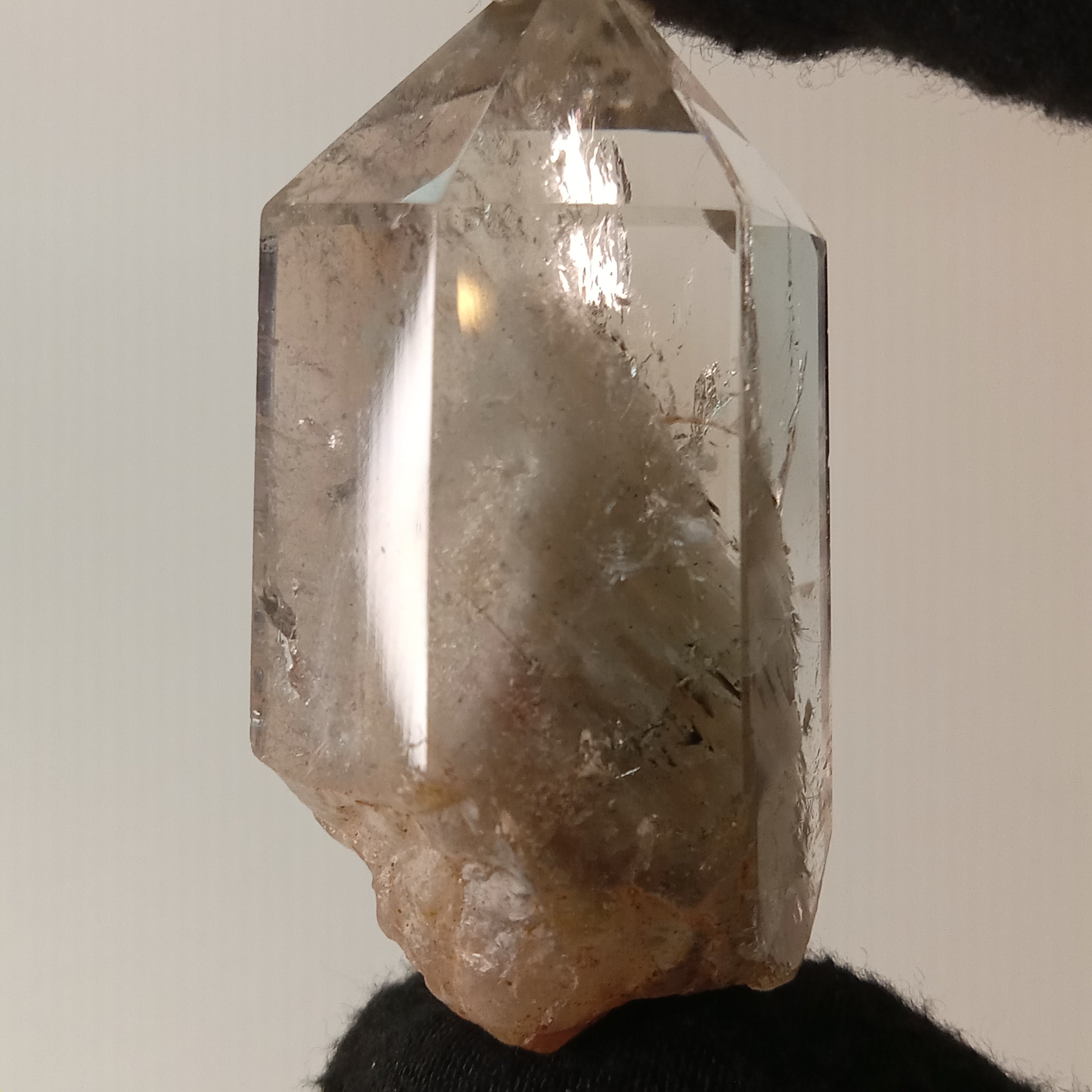 Thousand Layer Garden Quartz Polished Free Form with Transparent Layered Landscape Inclusions