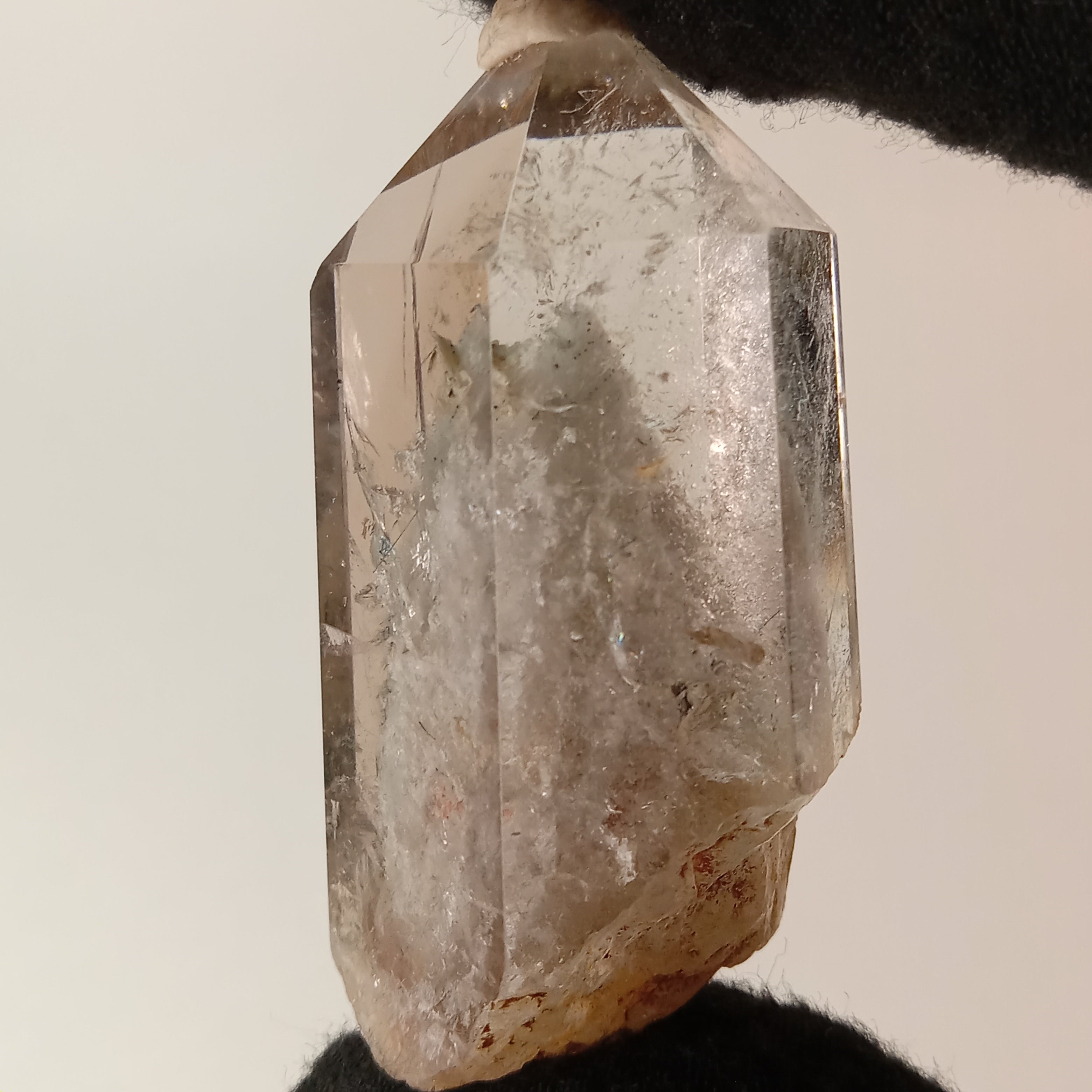 Thousand Layer Garden Quartz Polished Free Form with Transparent Layered Landscape Inclusions