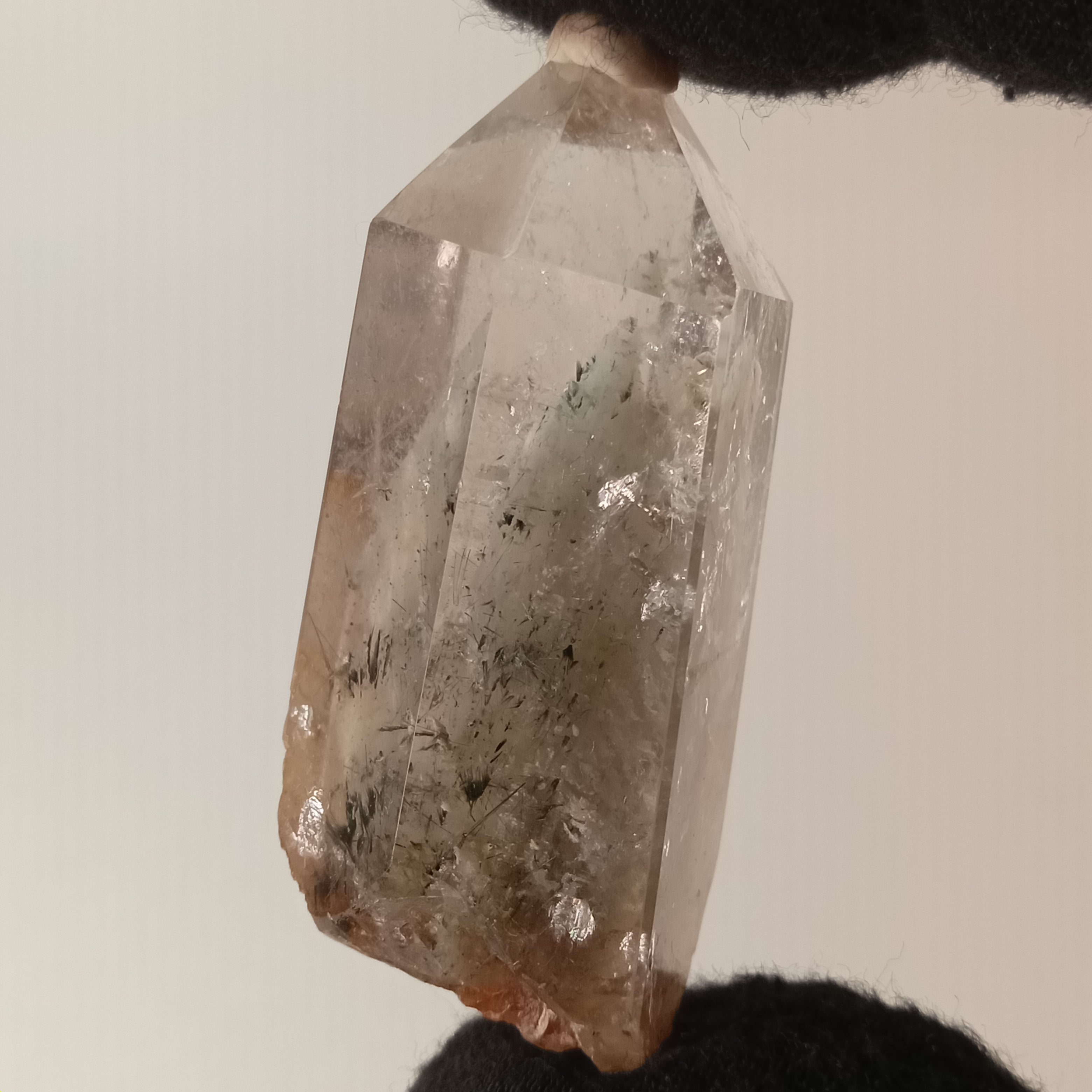 Thousand Layer Garden Quartz Polished Free Form with Transparent Layered Landscape Inclusions