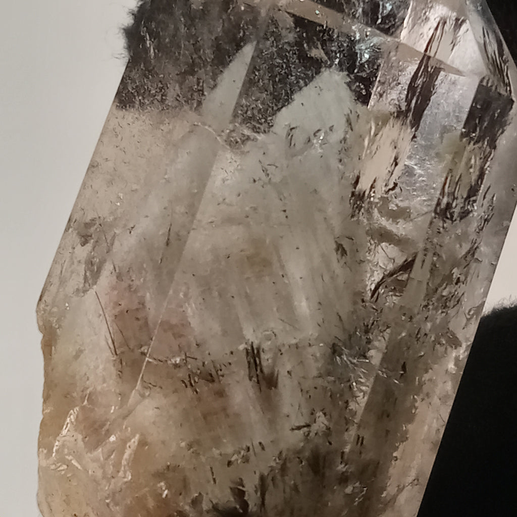 Thousand Layer Garden Quartz Polished Free Form with Transparent Layered Landscape Inclusions