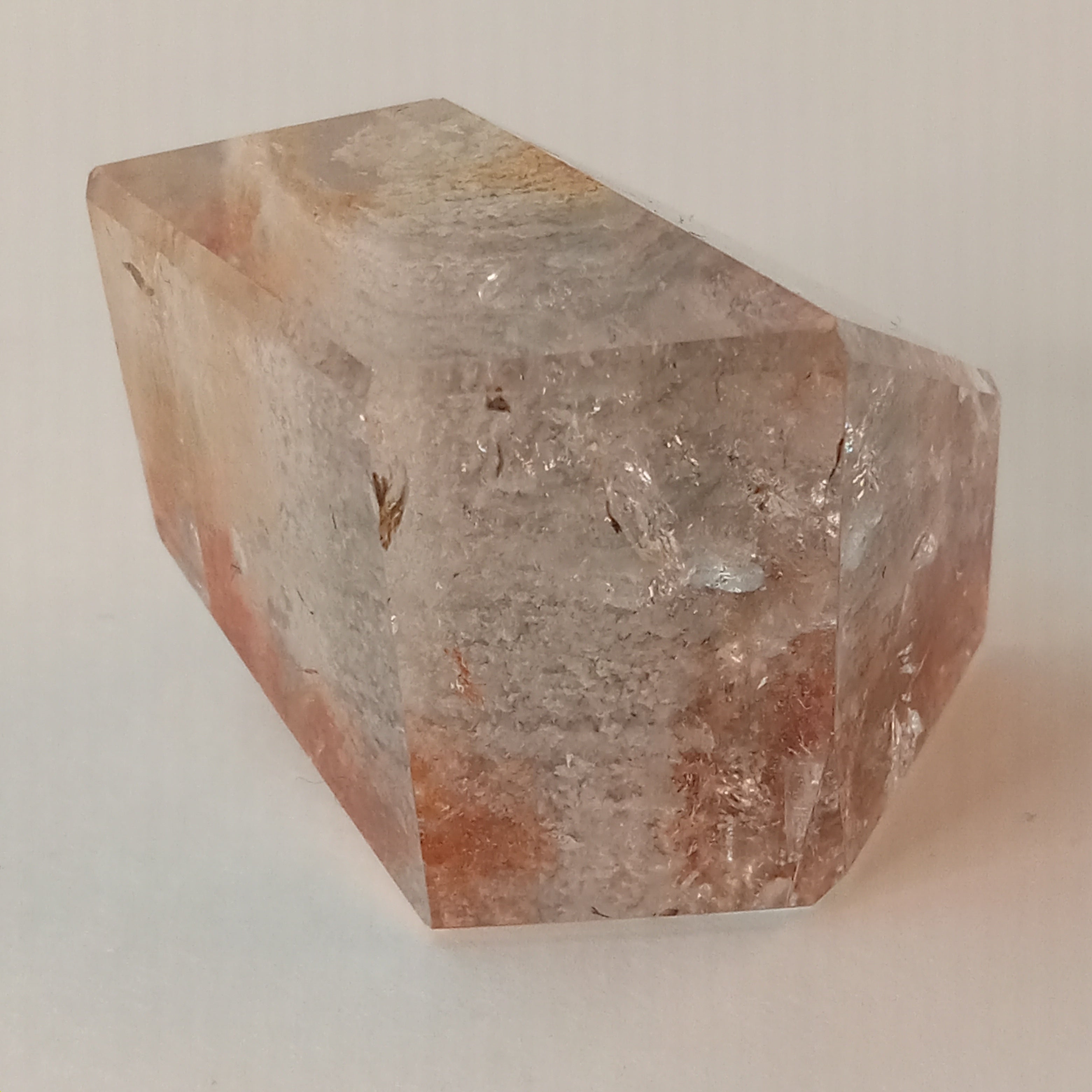 Thousand Layer Garden Quartz Polished Free Form with Floating Landscape Inclusions