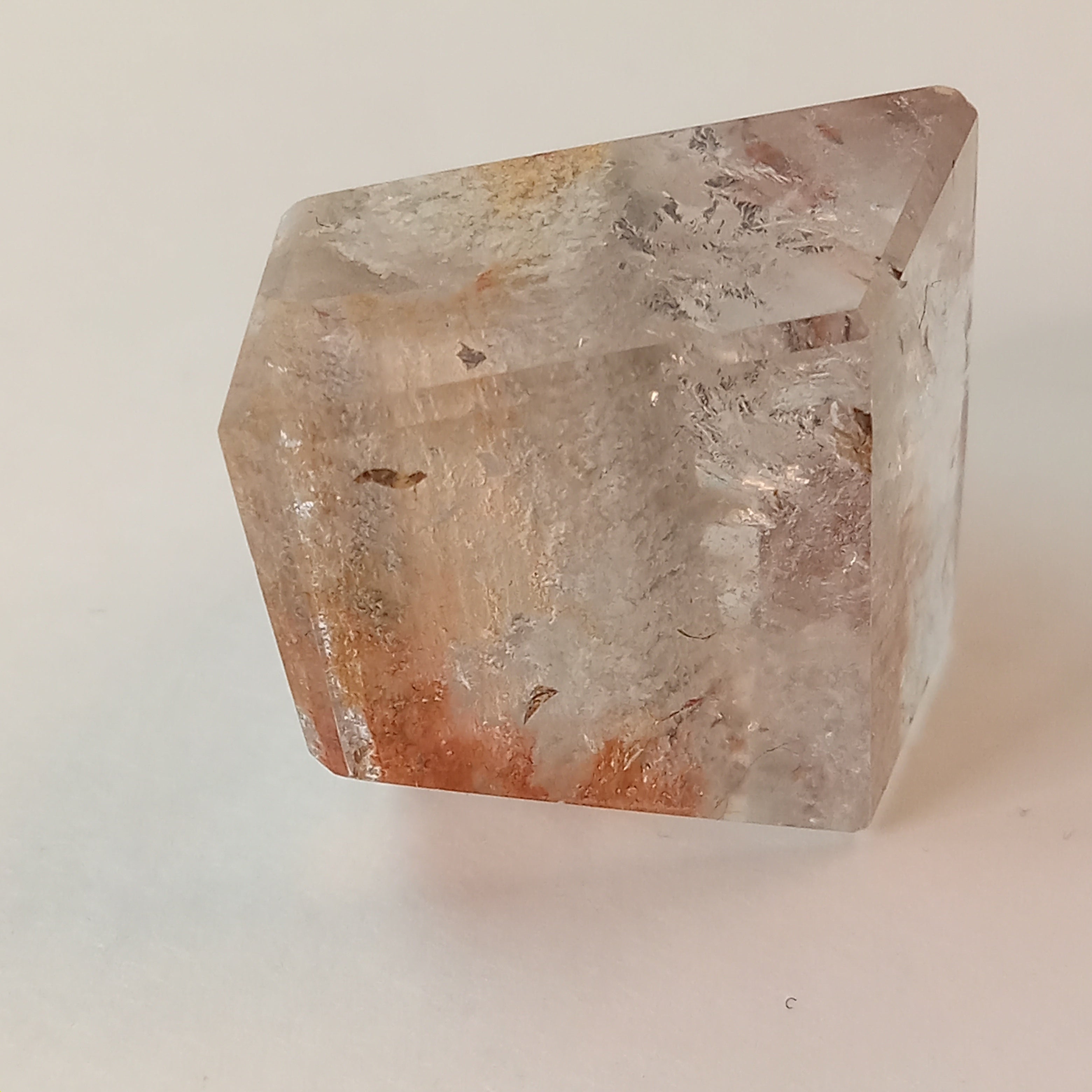 Thousand Layer Garden Quartz Polished Free Form with Floating Landscape Inclusions