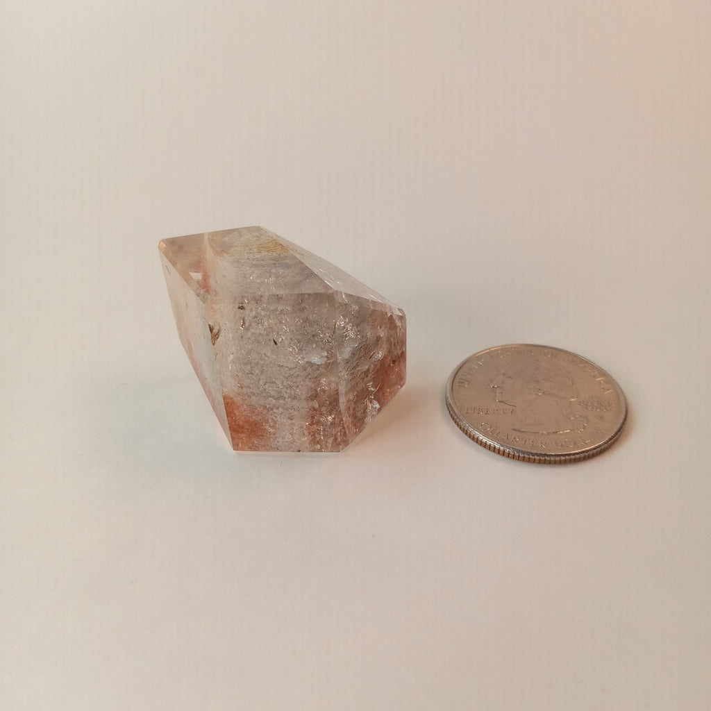 Thousand Layer Garden Quartz Polished Free Form with Floating Landscape Inclusions