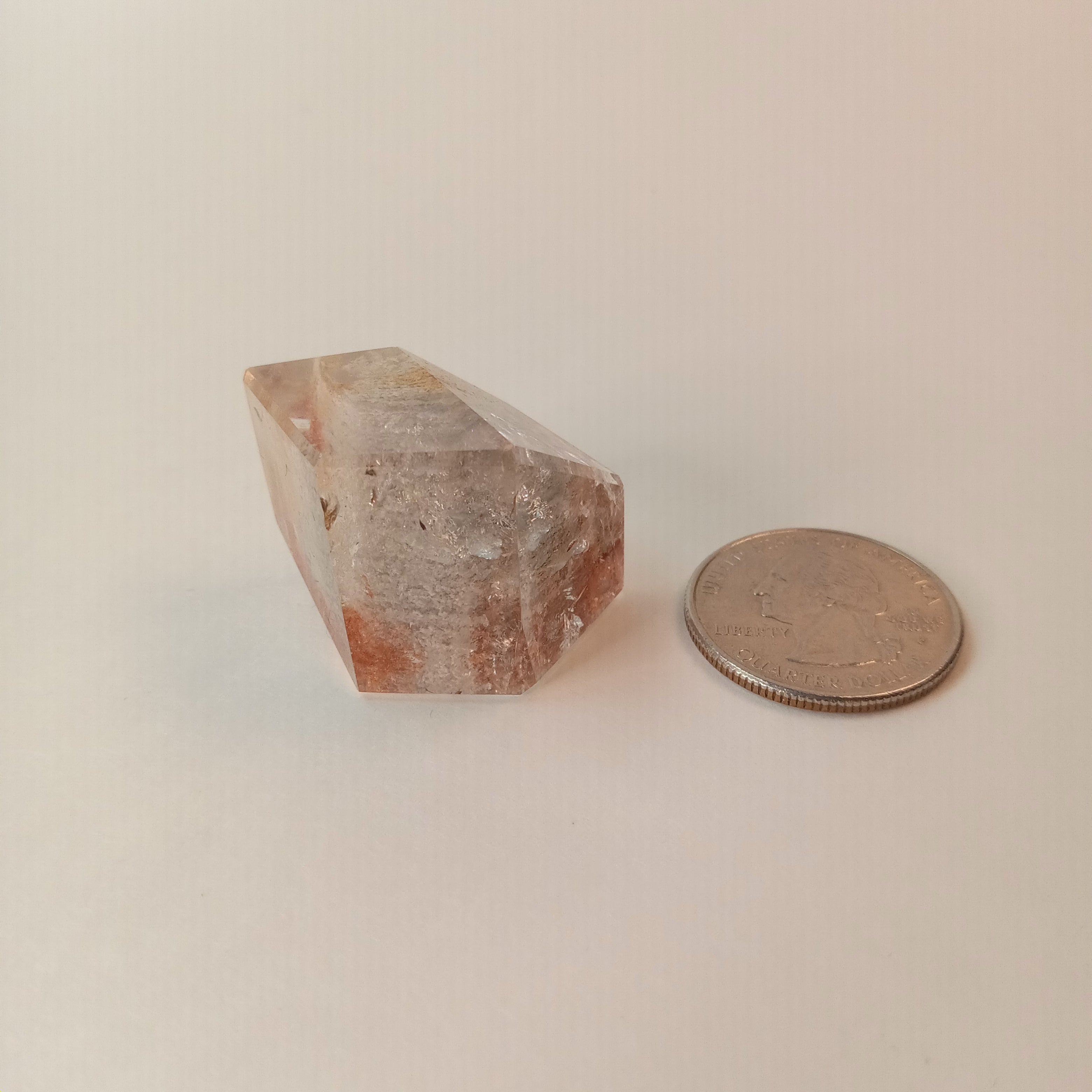 Thousand Layer Garden Quartz Polished Free Form with Floating Landscape Inclusions