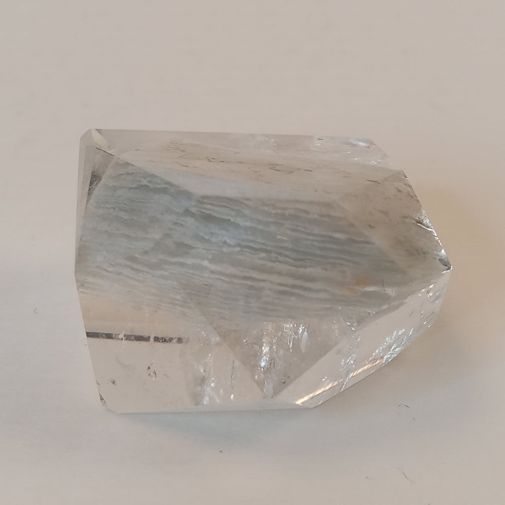 Thousand Layer Garden Quartz Polished Free Form with Blue-White Layered Landscape Inclusions