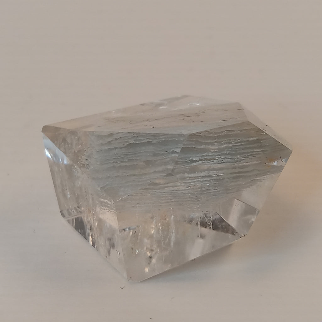 Thousand Layer Garden Quartz Polished Free Form with Blue-White Layered Landscape Inclusions