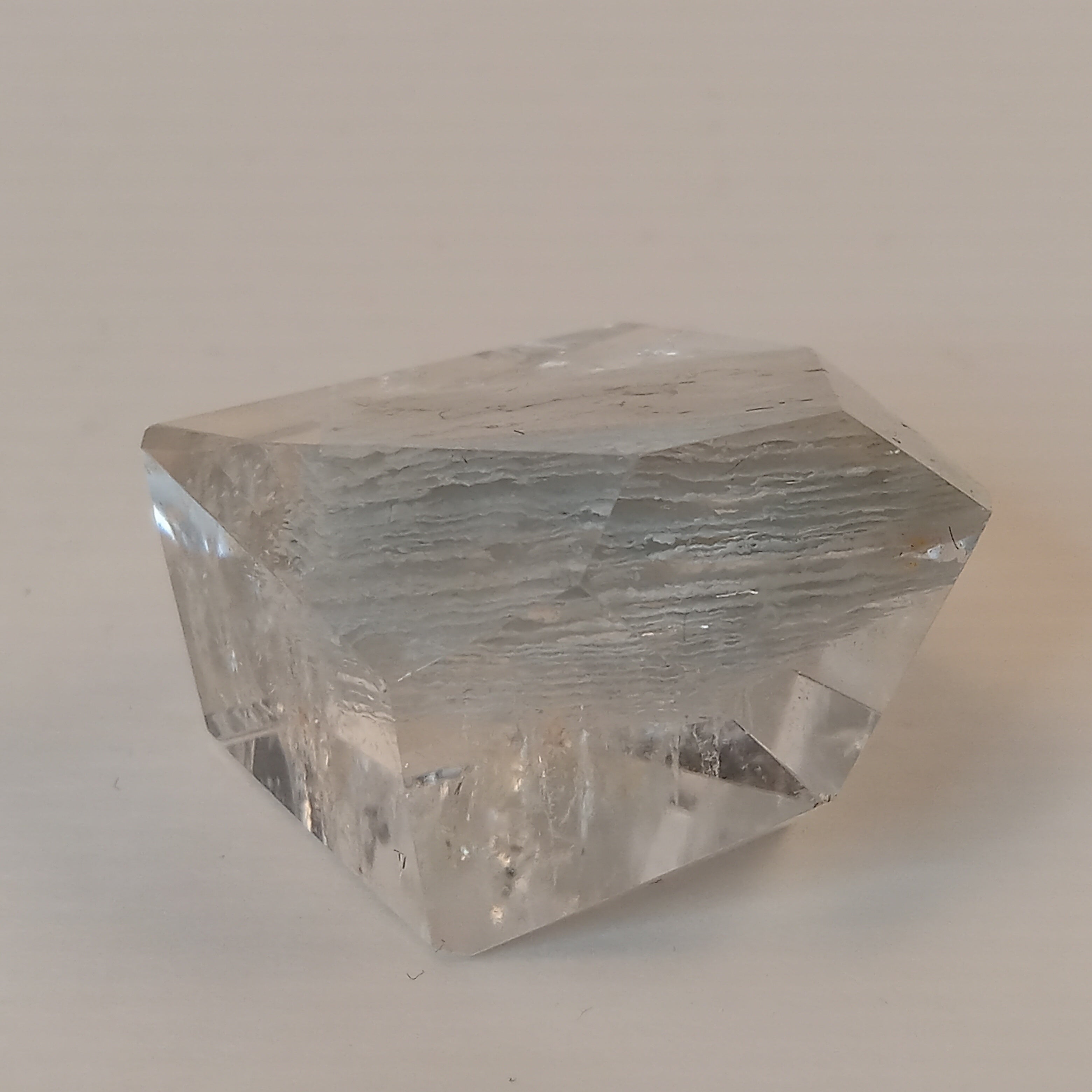 Thousand Layer Garden Quartz Polished Free Form with Blue-White Layered Landscape Inclusions