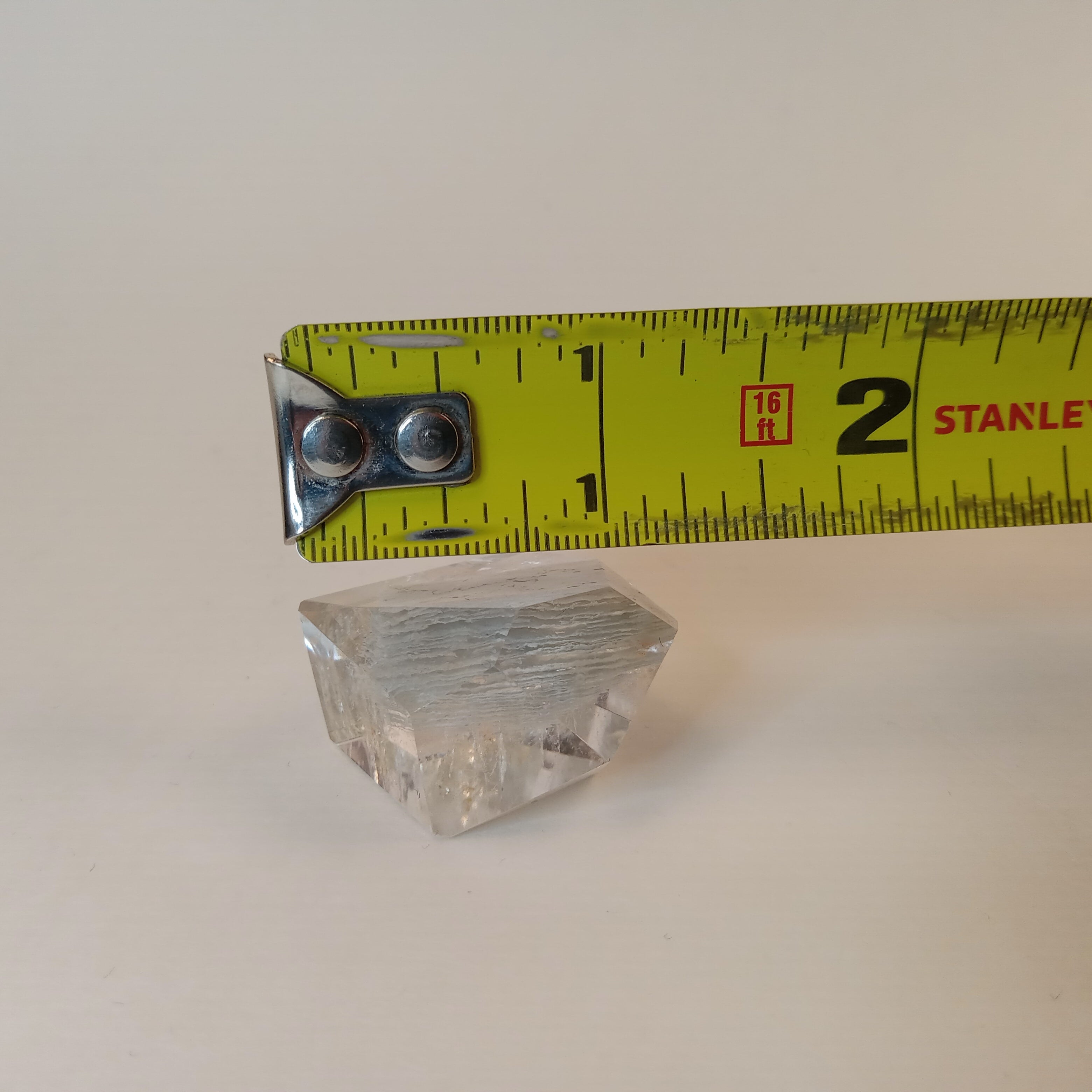 Thousand Layer Garden Quartz Polished Free Form with Blue-White Layered Landscape Inclusions