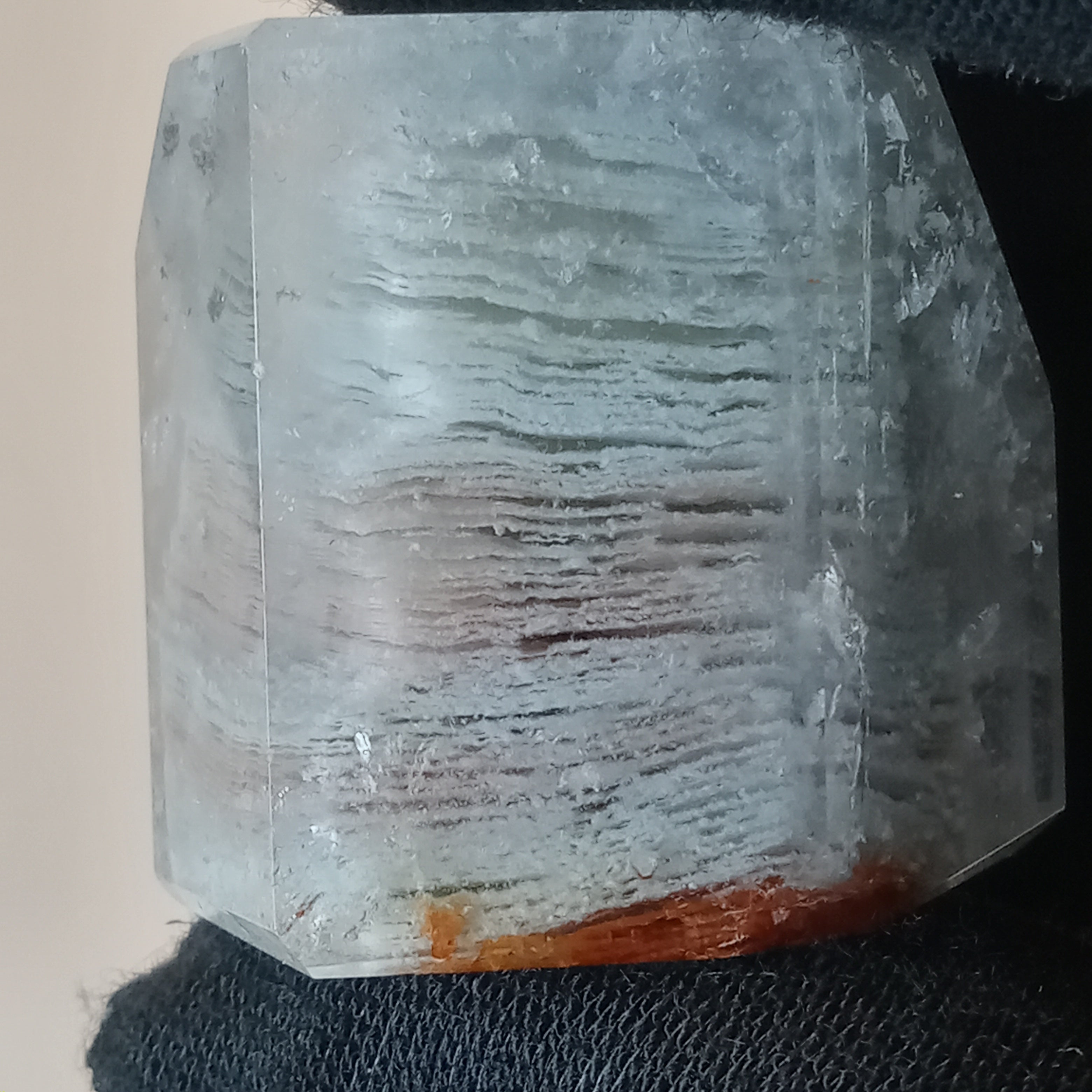 Thousand Layer Garden Quartz Polished Free Form with Fine Layered Landscape Inclusions