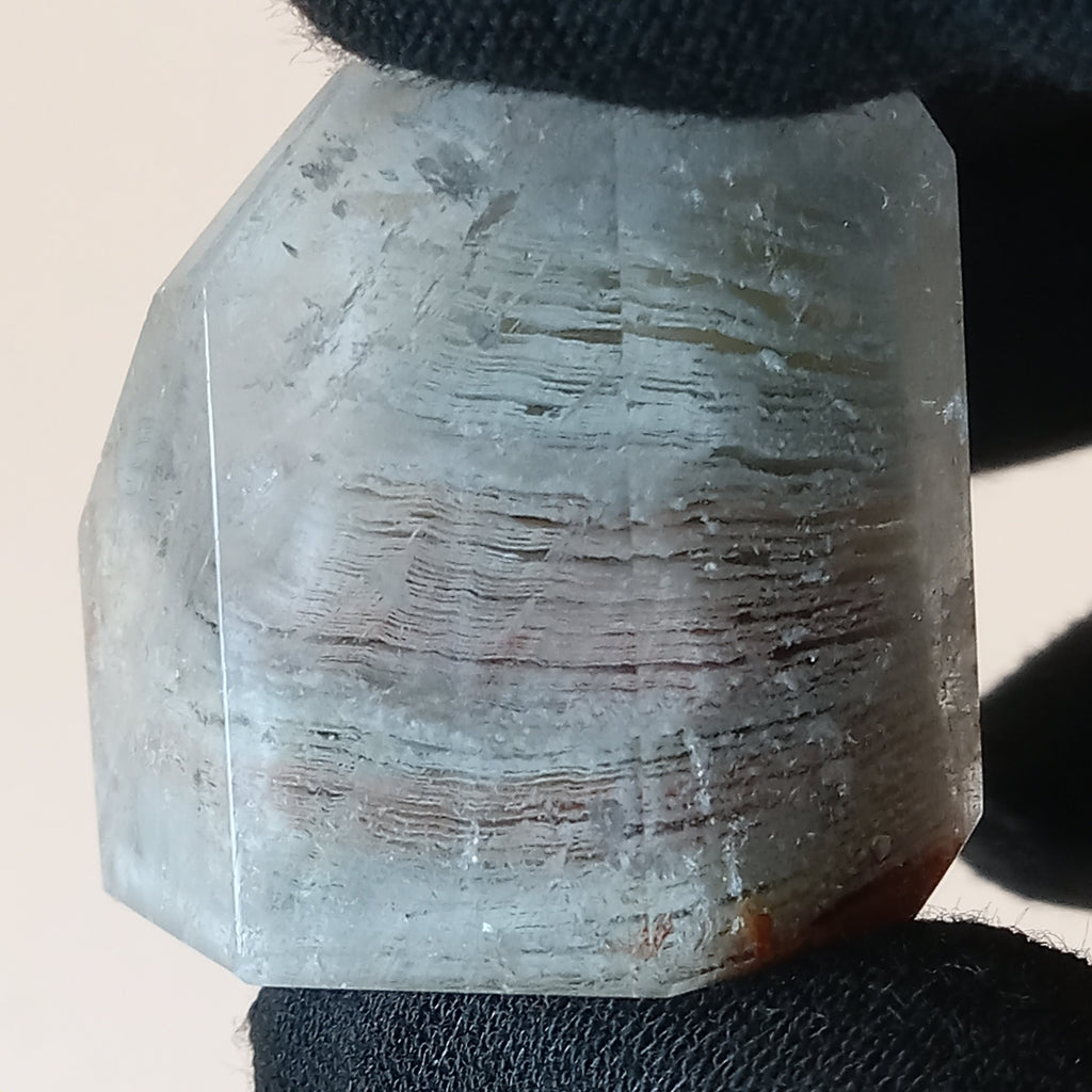 Thousand Layer Garden Quartz Polished Free Form with Fine Layered Landscape Inclusions