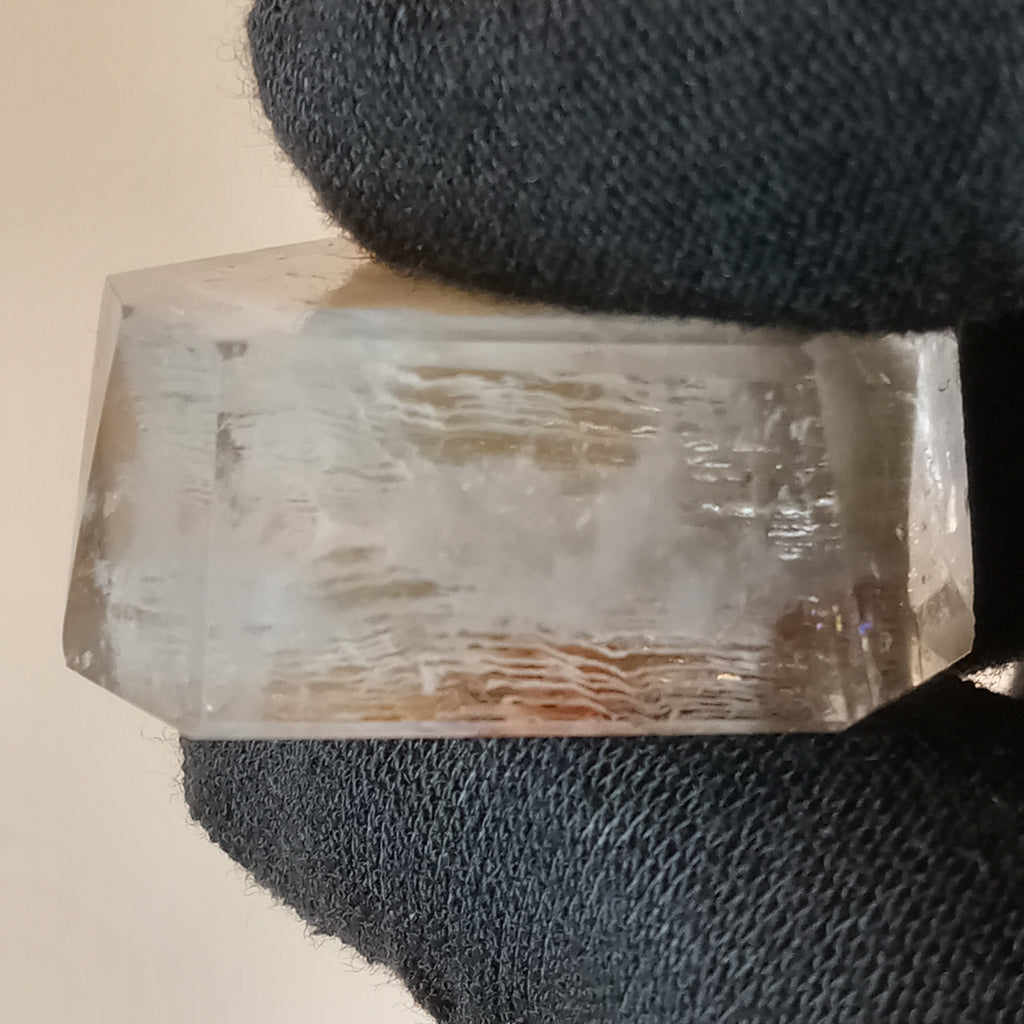 Thousand Layer Garden Quartz Polished Free Form with Fine Horizontal Layering