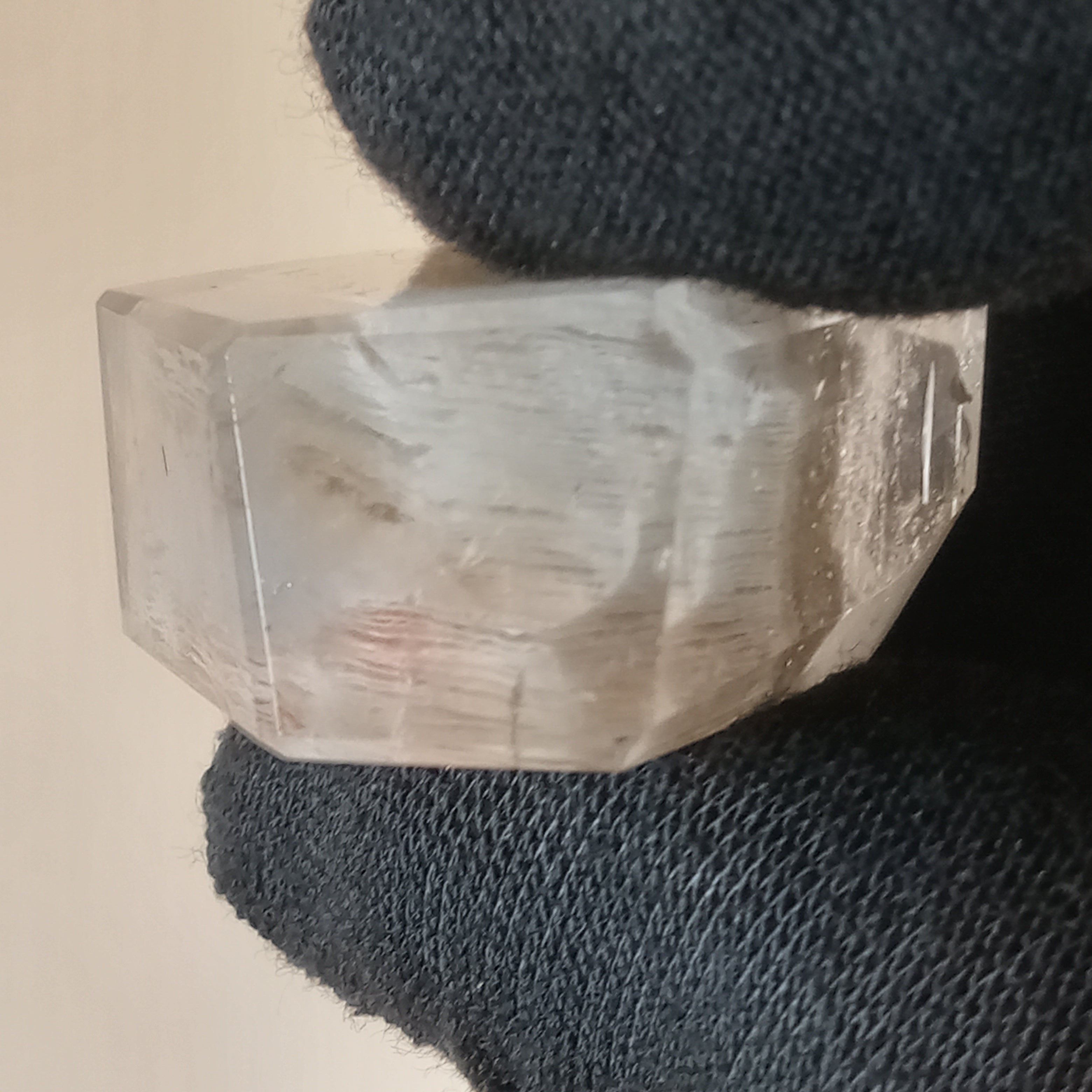 Thousand Layer Garden Quartz Polished Free Form with Fine Horizontal Layering
