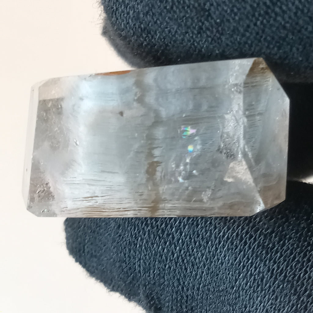 Thousand Layer Garden Quartz Polished Free Form with Fine Horizontal Layering