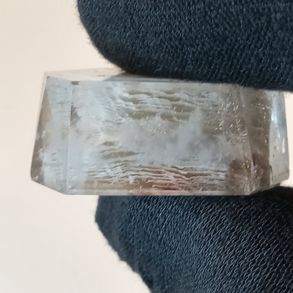 Thousand Layer Garden Quartz Polished Free Form with Fine Horizontal Layering