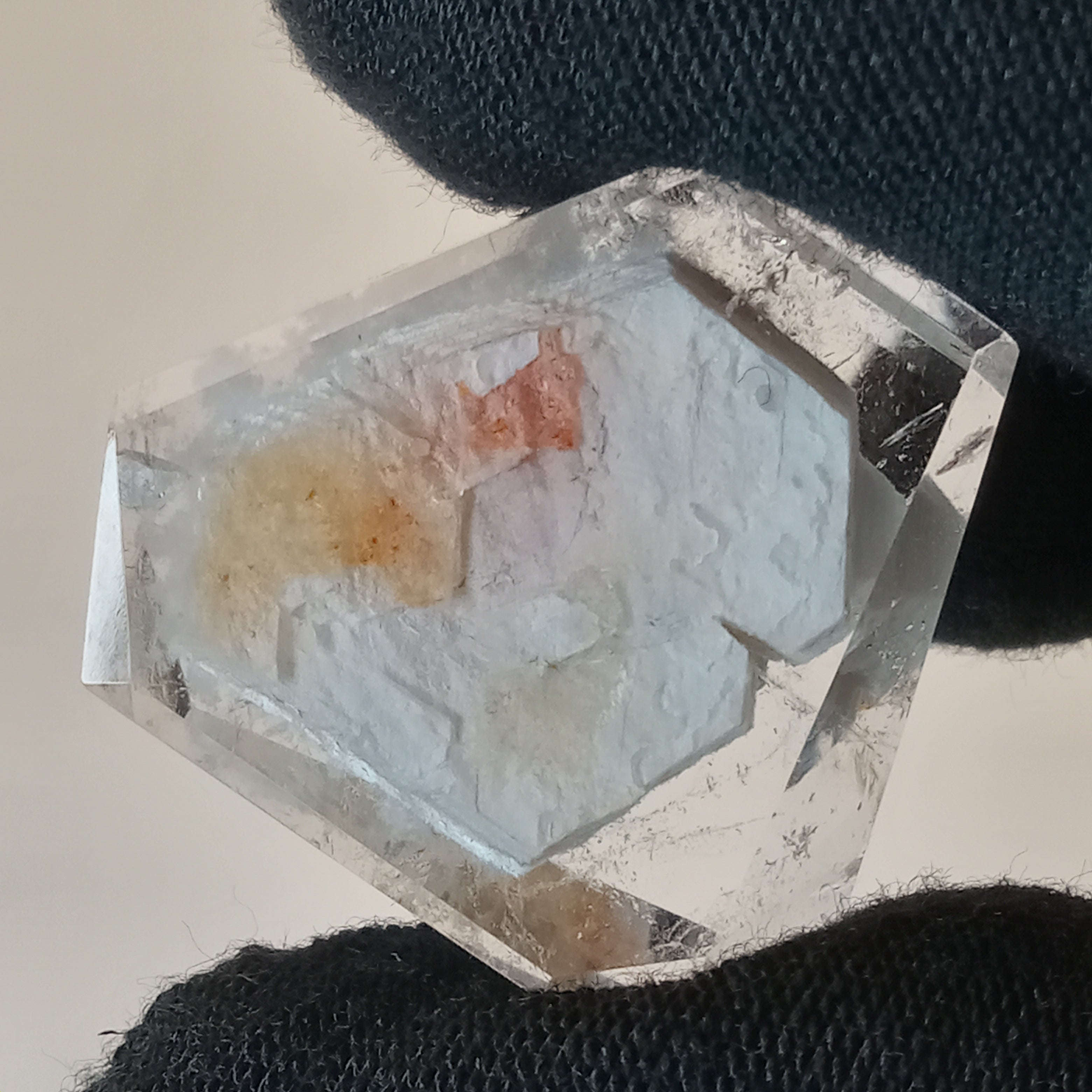 Thousand Layer Garden Quartz Polished Free Form with Fine Horizontal Layering