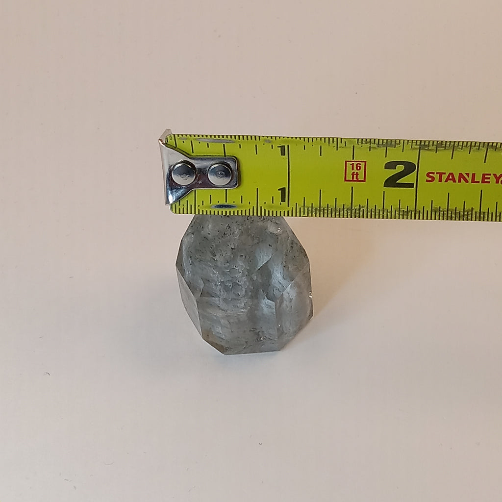 Thousand Layer Garden Quartz Polished Free Form with Blue Layered Landscape Inclusions