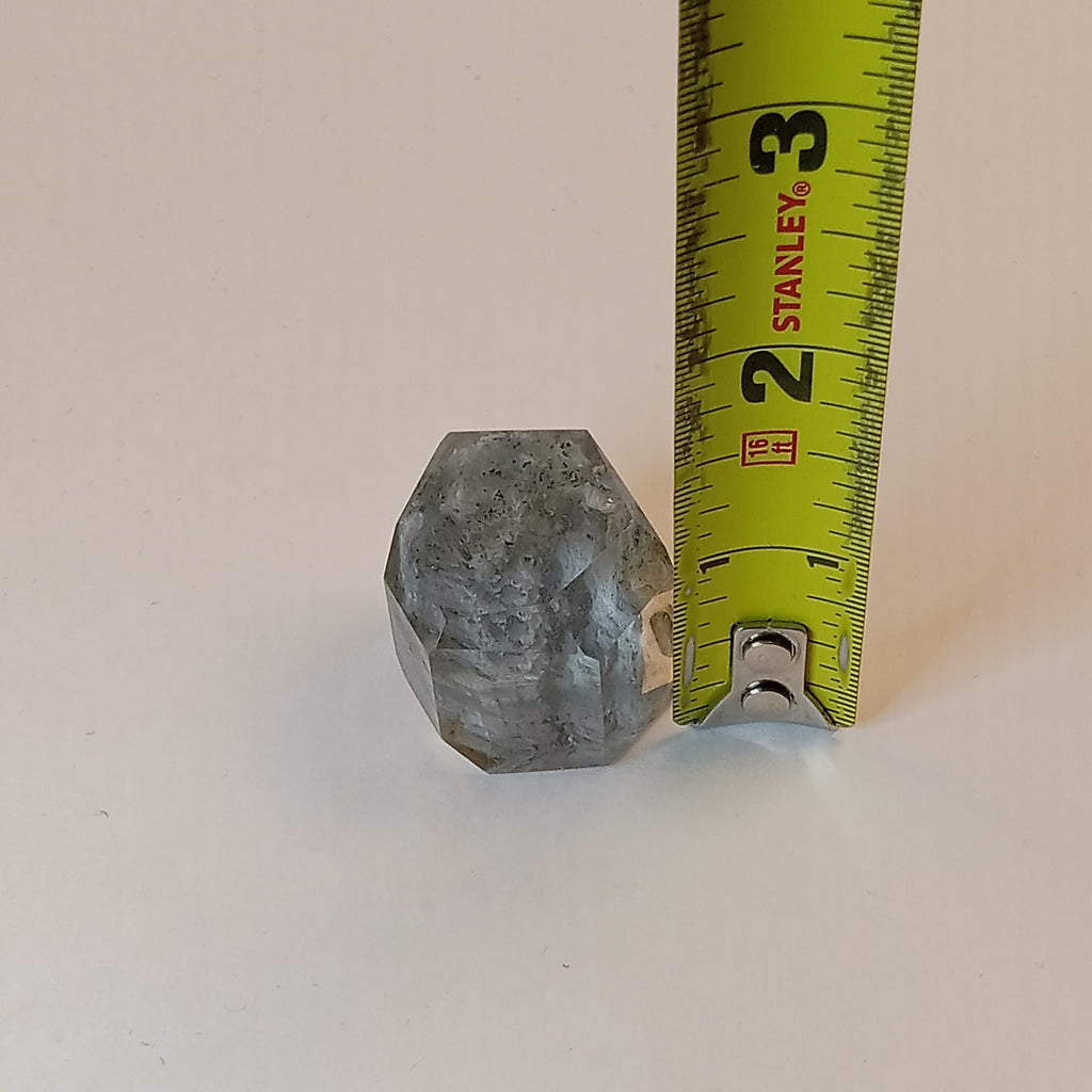 Thousand Layer Garden Quartz Polished Free Form with Blue Layered Landscape Inclusions