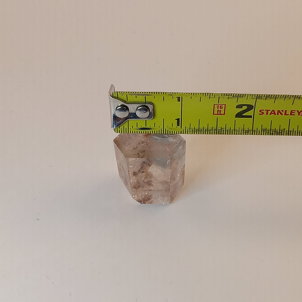 Thousand Layer Garden Quartz Polished Free Form with Red Landscape Mineral Inclusions