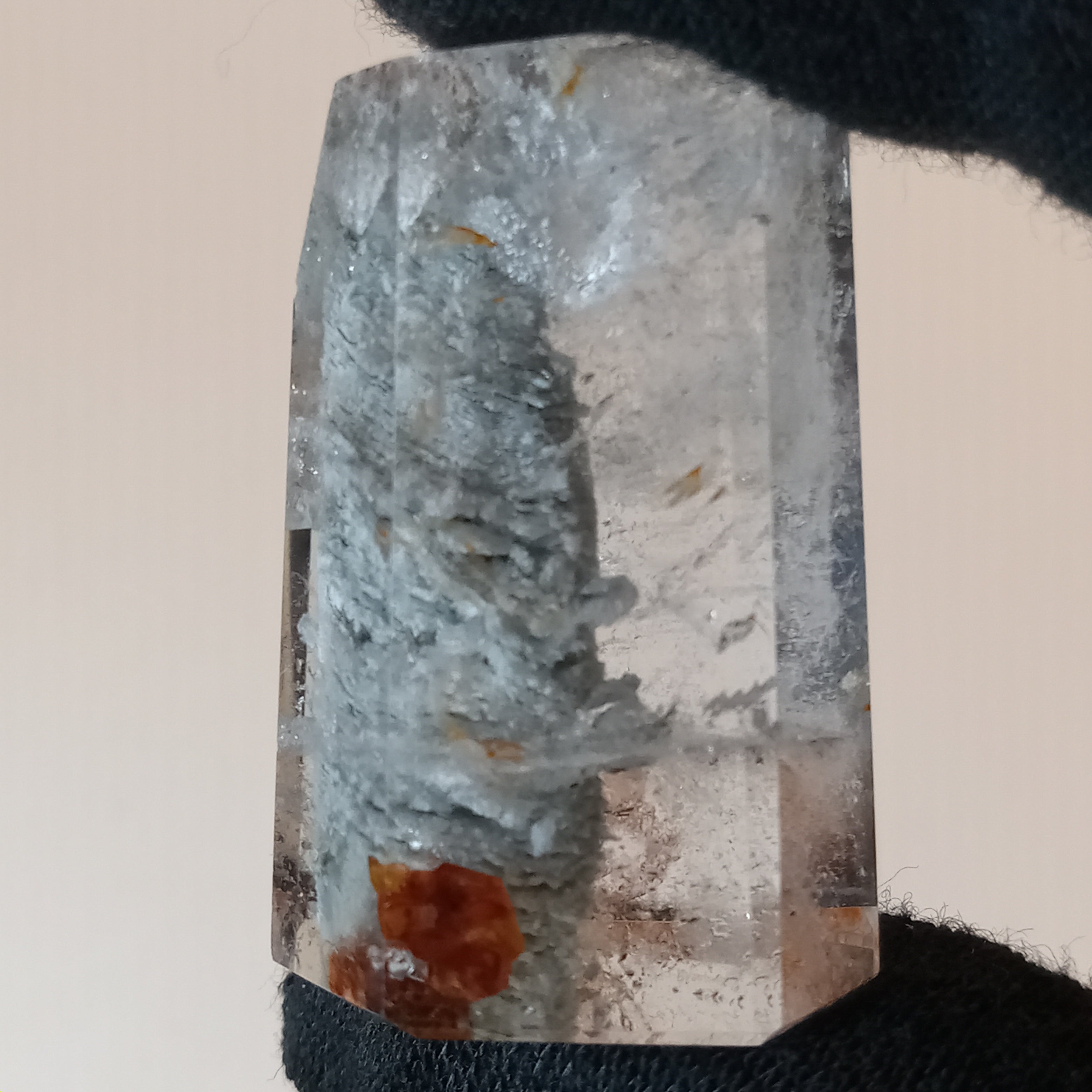 Thousand Layer Garden Quartz Polished Free Form with Tree-Like Landscape Inclusions