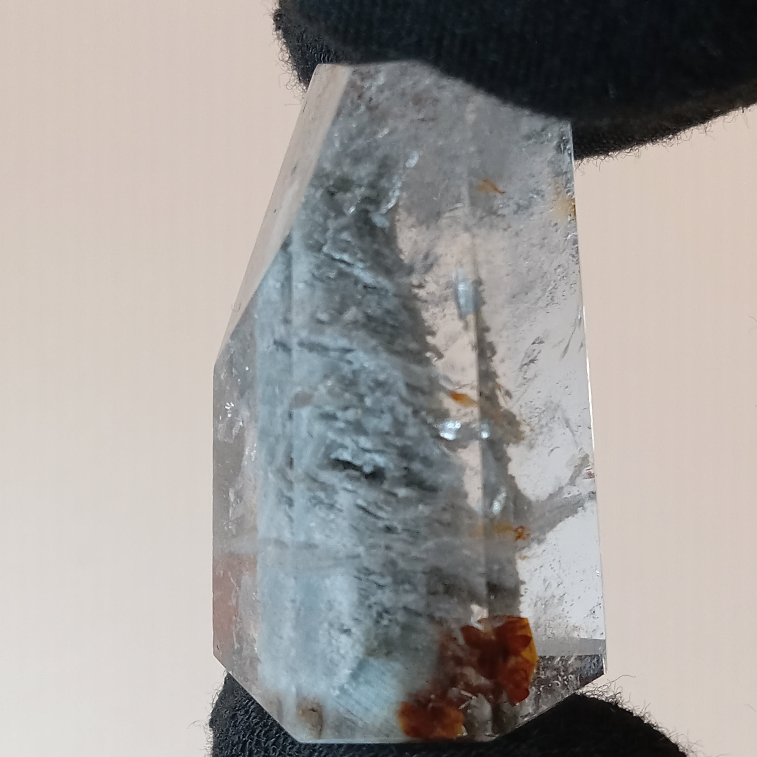 Thousand Layer Garden Quartz Polished Free Form with Tree-Like Landscape Inclusions