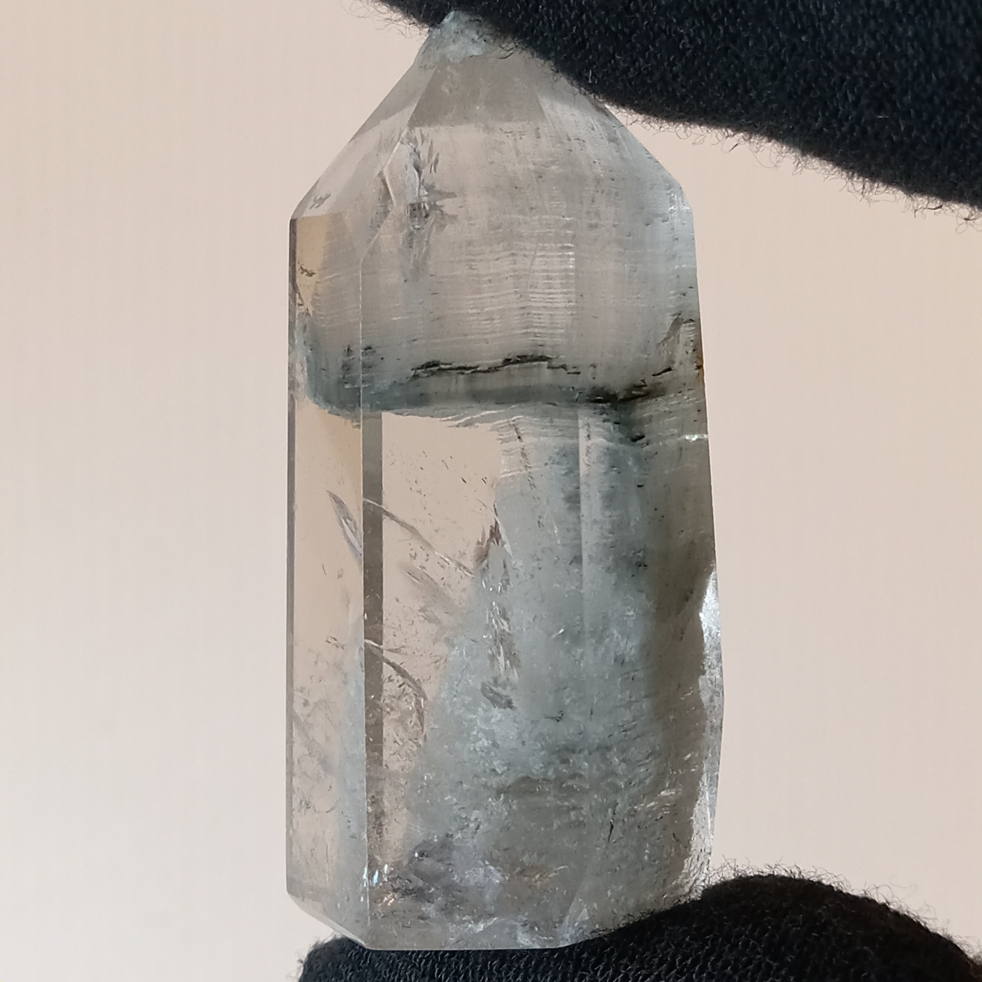 Thousand Layer Garden Quartz Polished Free Form with Layered Horizon Inclusions