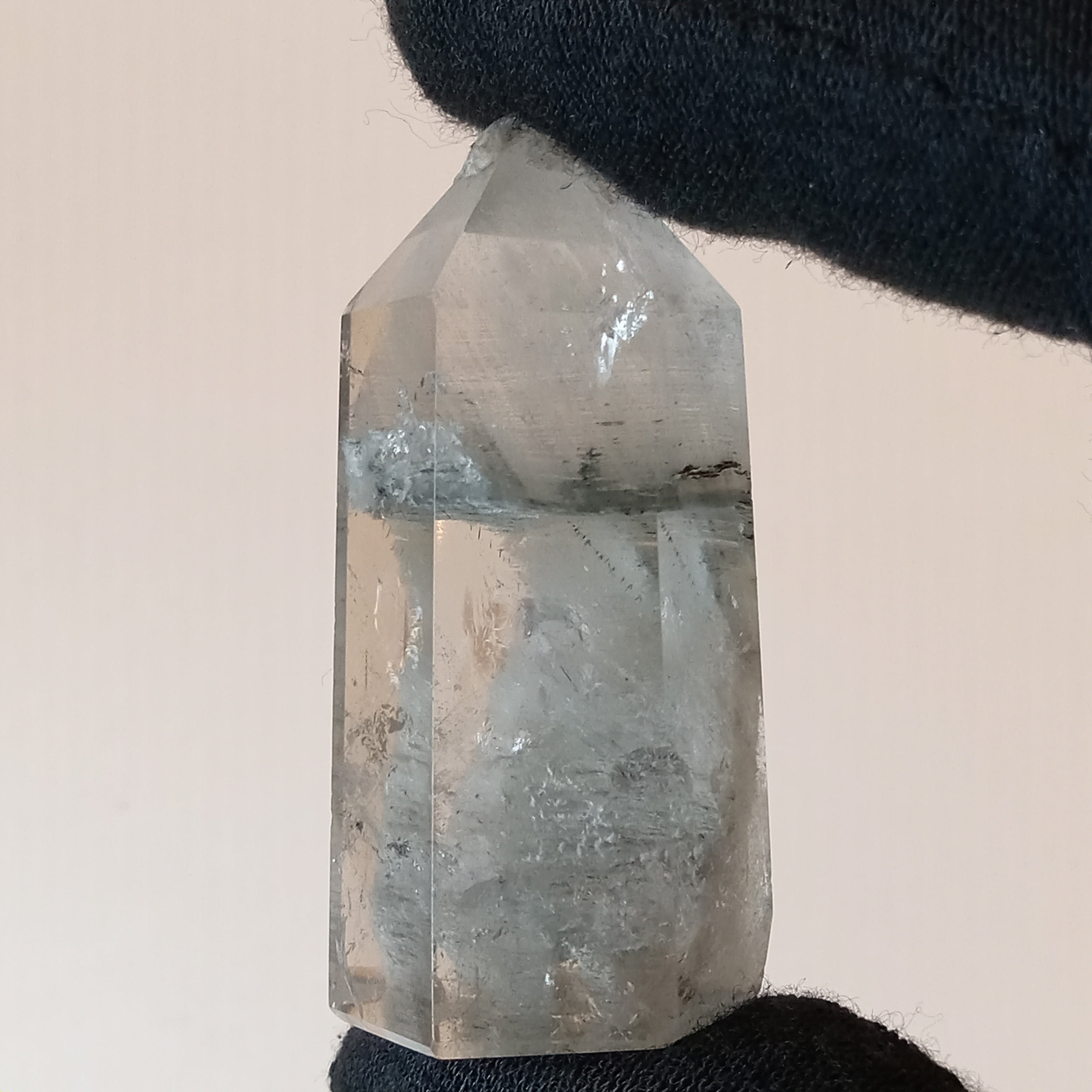 Thousand Layer Garden Quartz Polished Free Form with Layered Horizon Inclusions