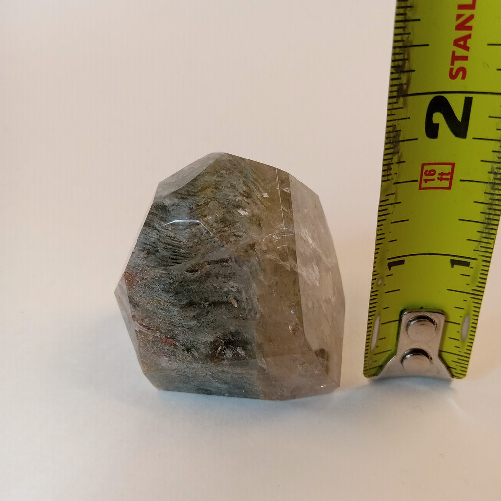 Thousand Layer Garden Quartz Polished Free Form with Dense Landscape Inclusions
