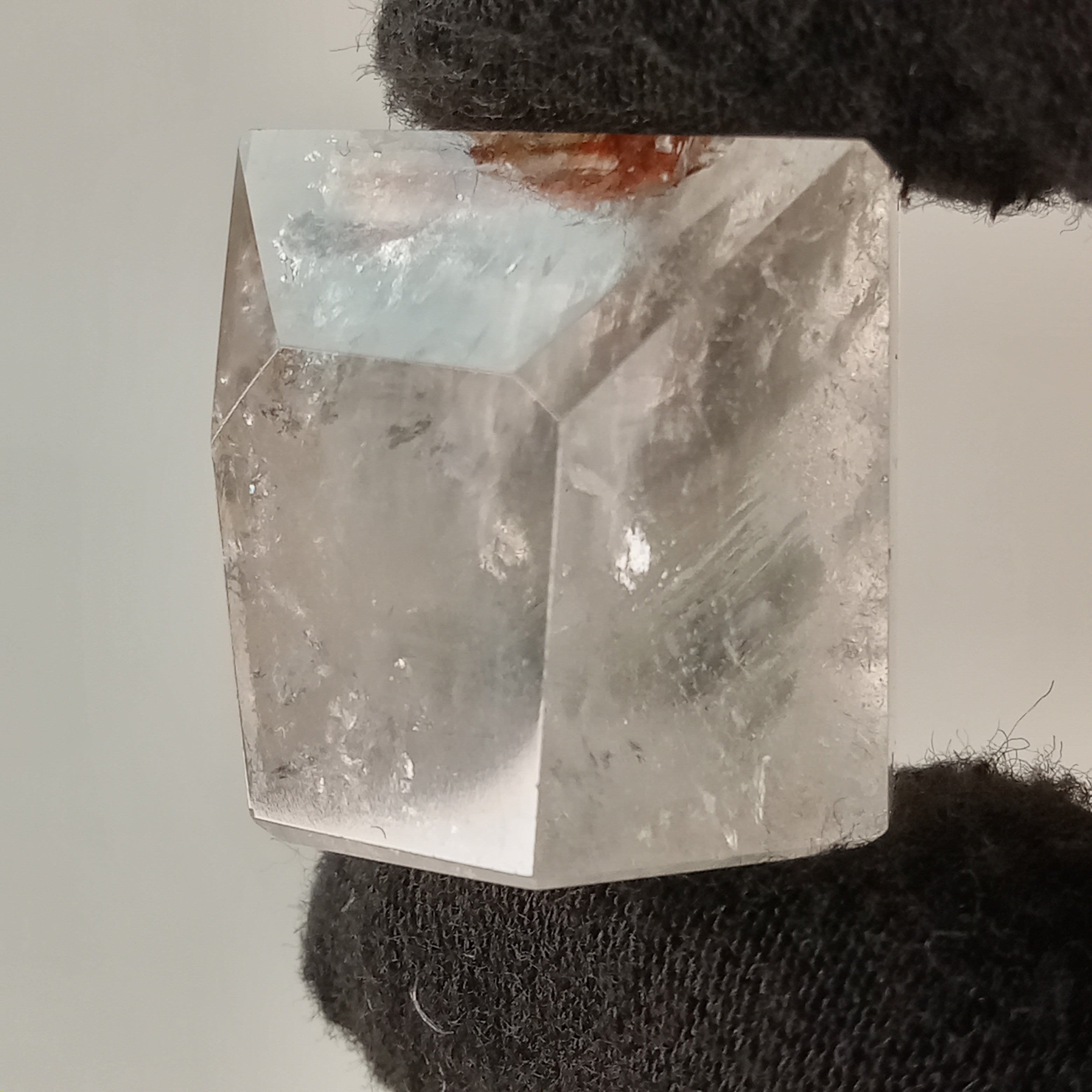 Thousand Layer Garden Quartz Polished Free Form with Soft White Layered Inclusions
