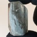 Thousand Layer Garden Quartz Polished Free Form with Flowing Blue Layered Inclusions