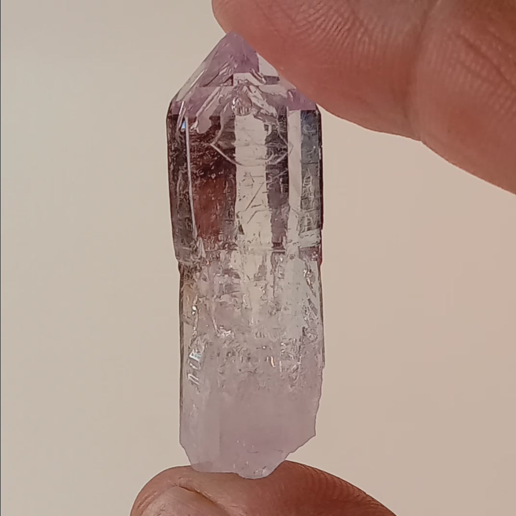 Vera Cruz Amethyst Enhydro Crystal | Large Moving Bubble | Collector Quartz Specimen | Veracruz, Mexico